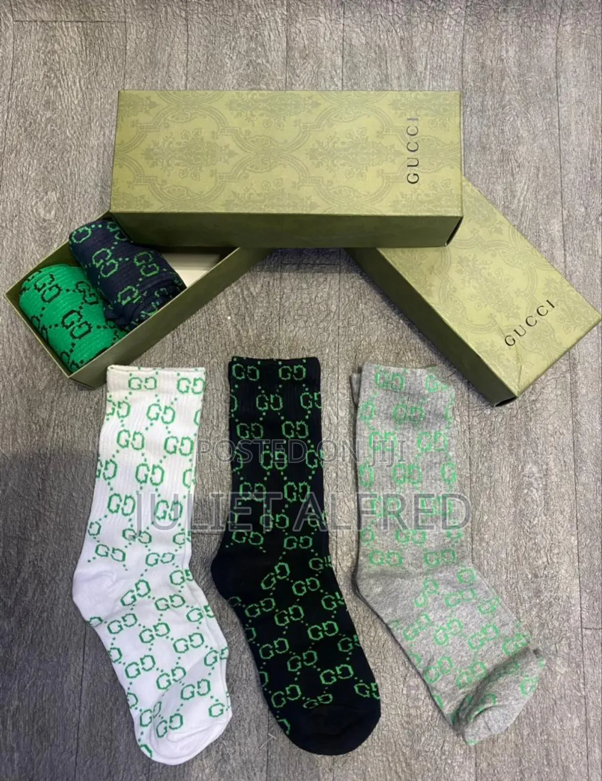5 in 1 Gucci Socks