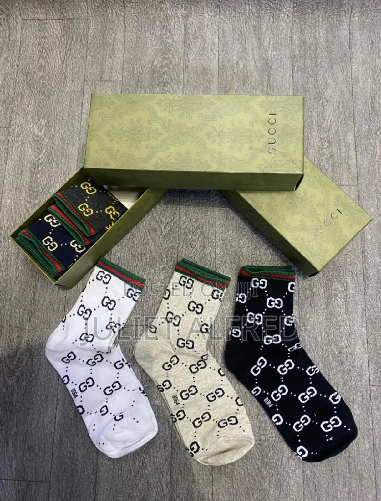 5 in 1 Gucci Socks