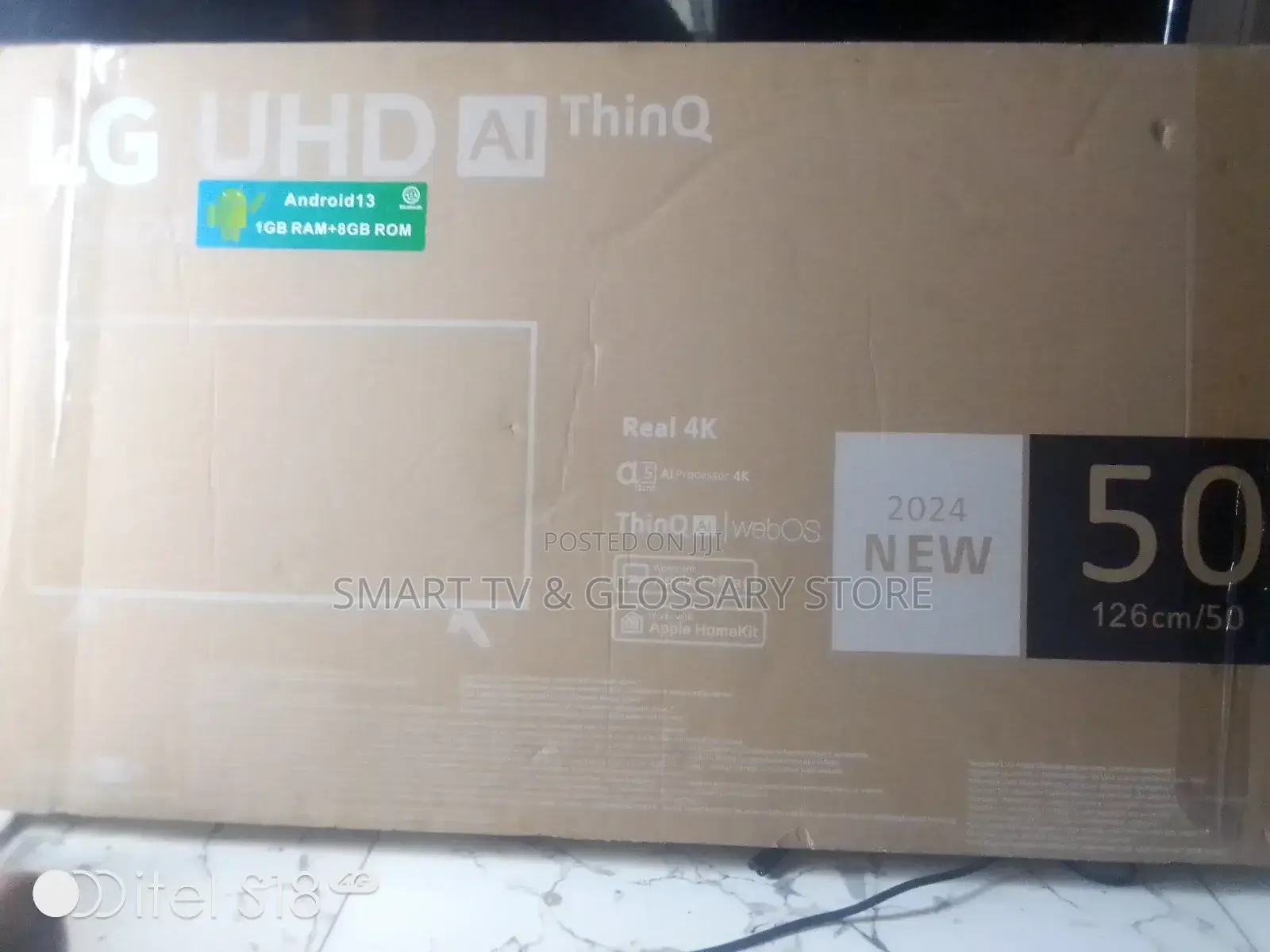Lg 50 Inches Smart Android Frameless Tv