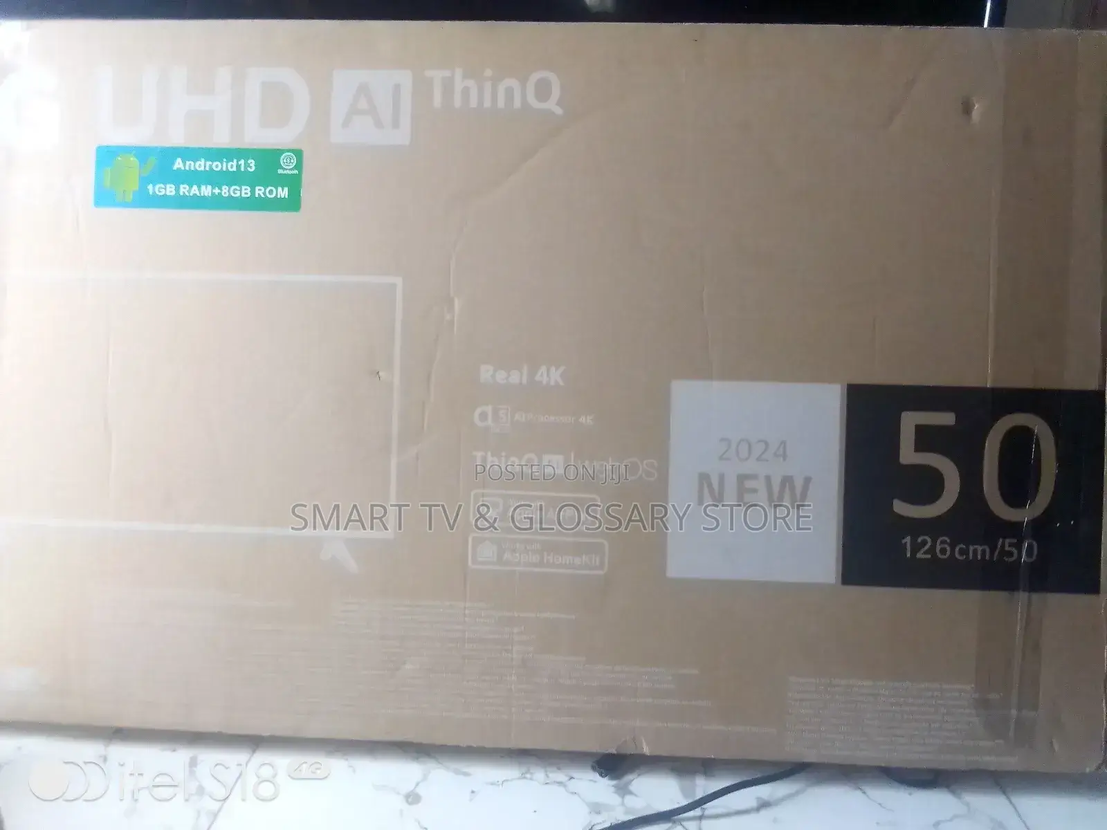 Lg 50 Inches Smart Android Frameless Tv