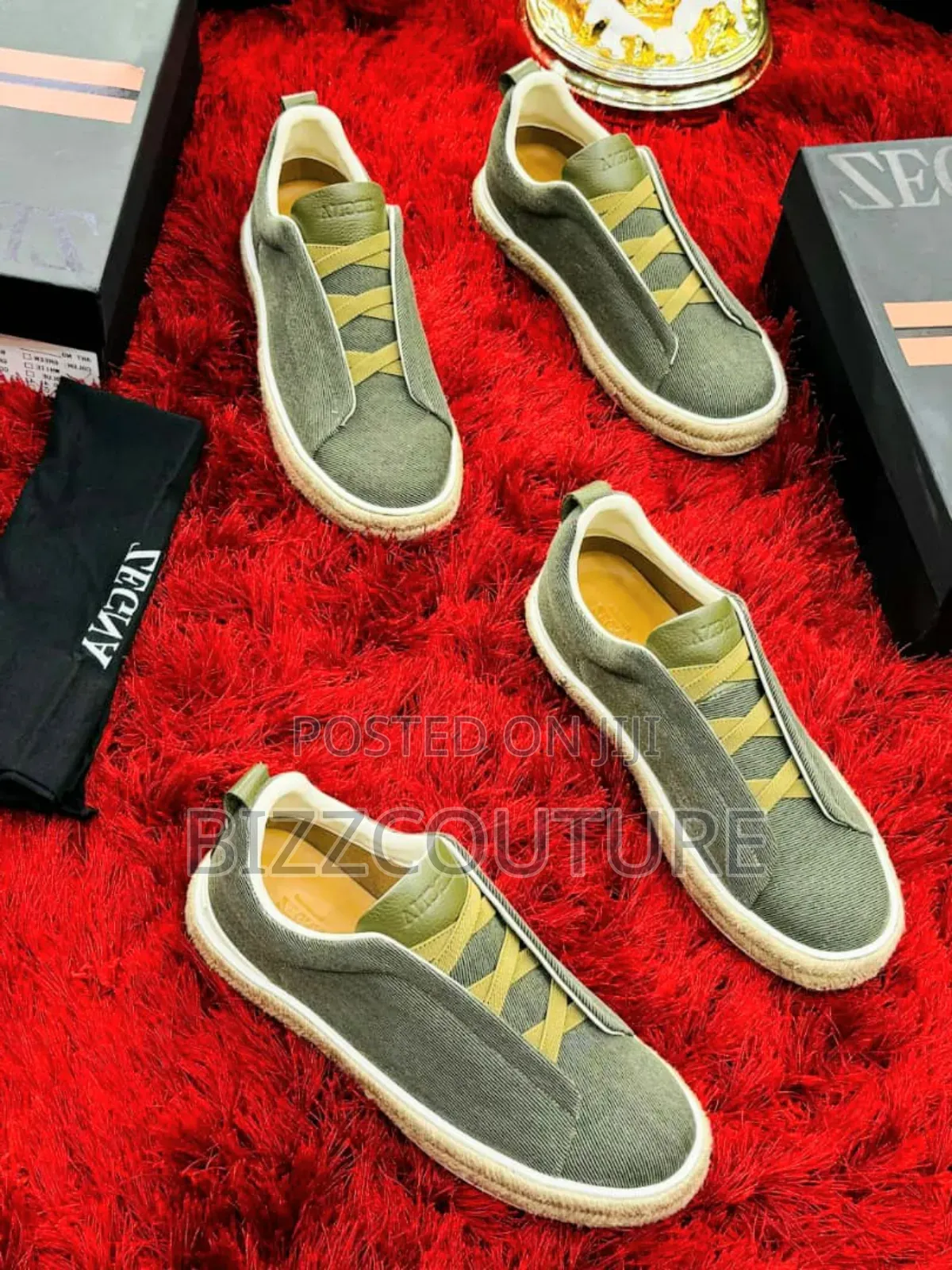 Original Zegna Sneakers Available in Store
