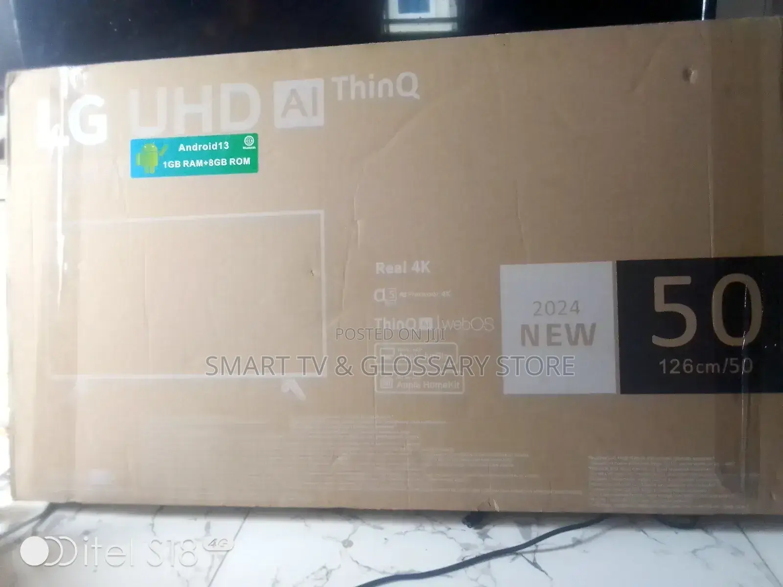 Lg 50 Inches Android With White Carton 2024