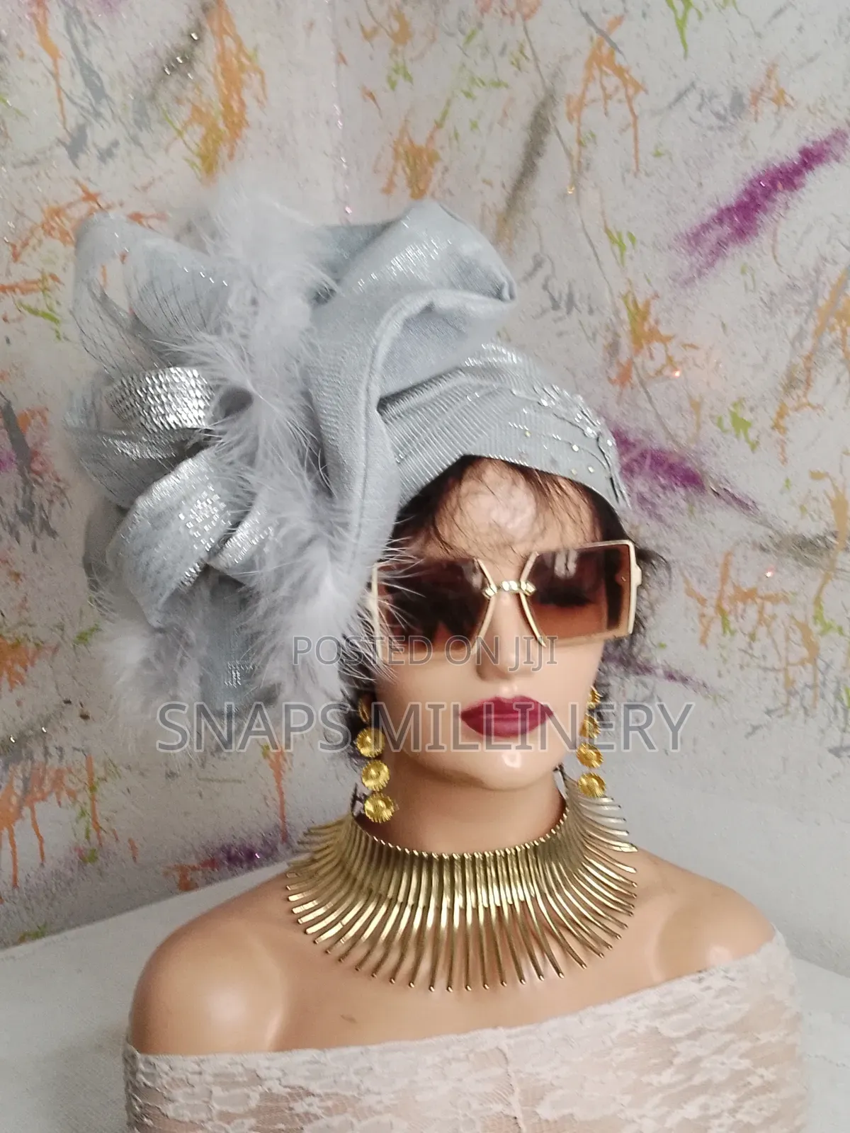 Turban With Asoke. Beautiful Design.