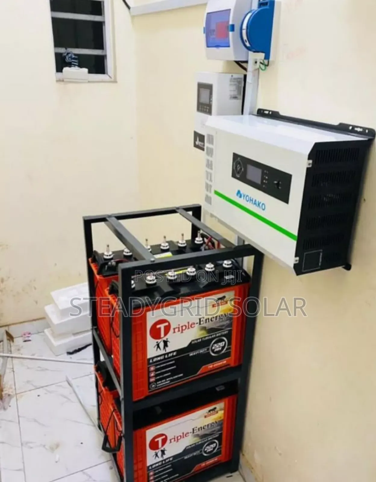 Robust 5kva Yohako Hybrid Inverter System Installation Setup