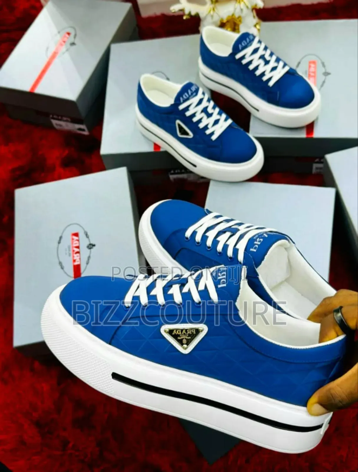 Original PRADA Sneakers Available in Store