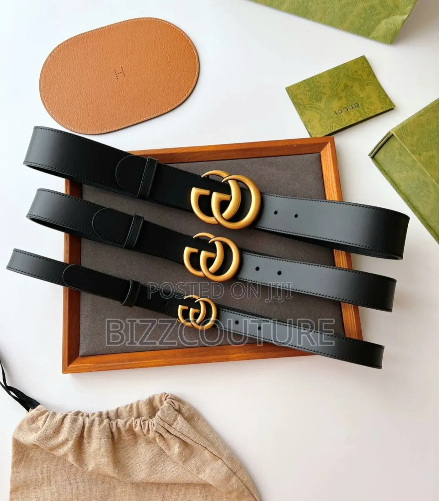 Original Gucci Belts Available in Store