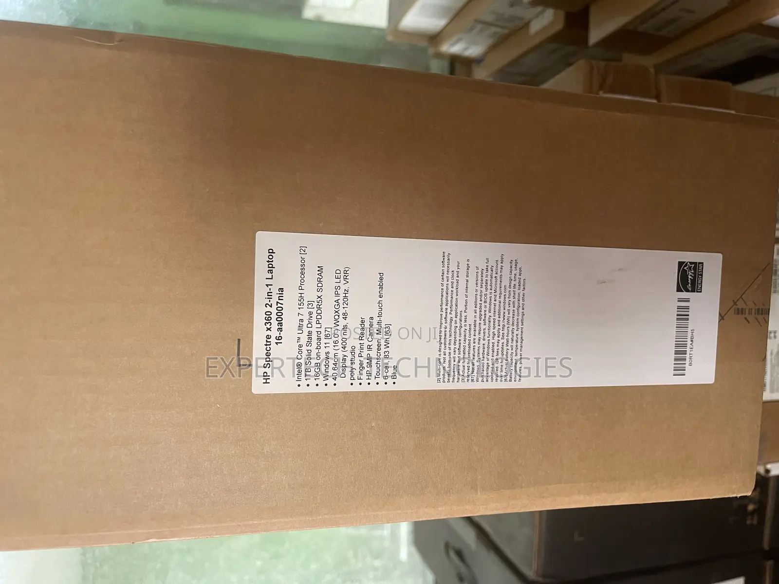 New Laptop HP Spectre X360 16GB Intel Core Ultra 7 SSD 1T