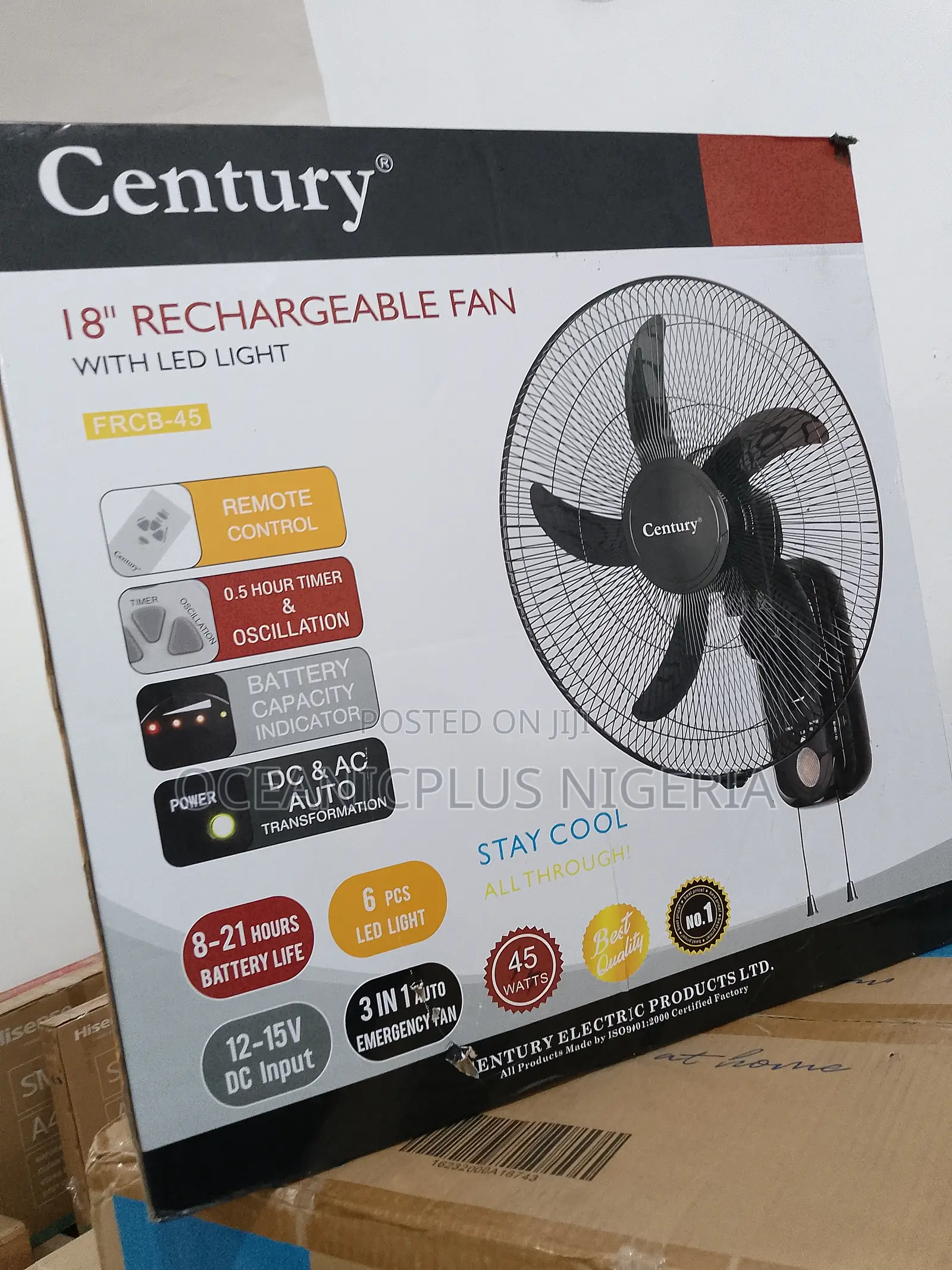 Freshly Produced-18inches Century Mounted Wall Fan