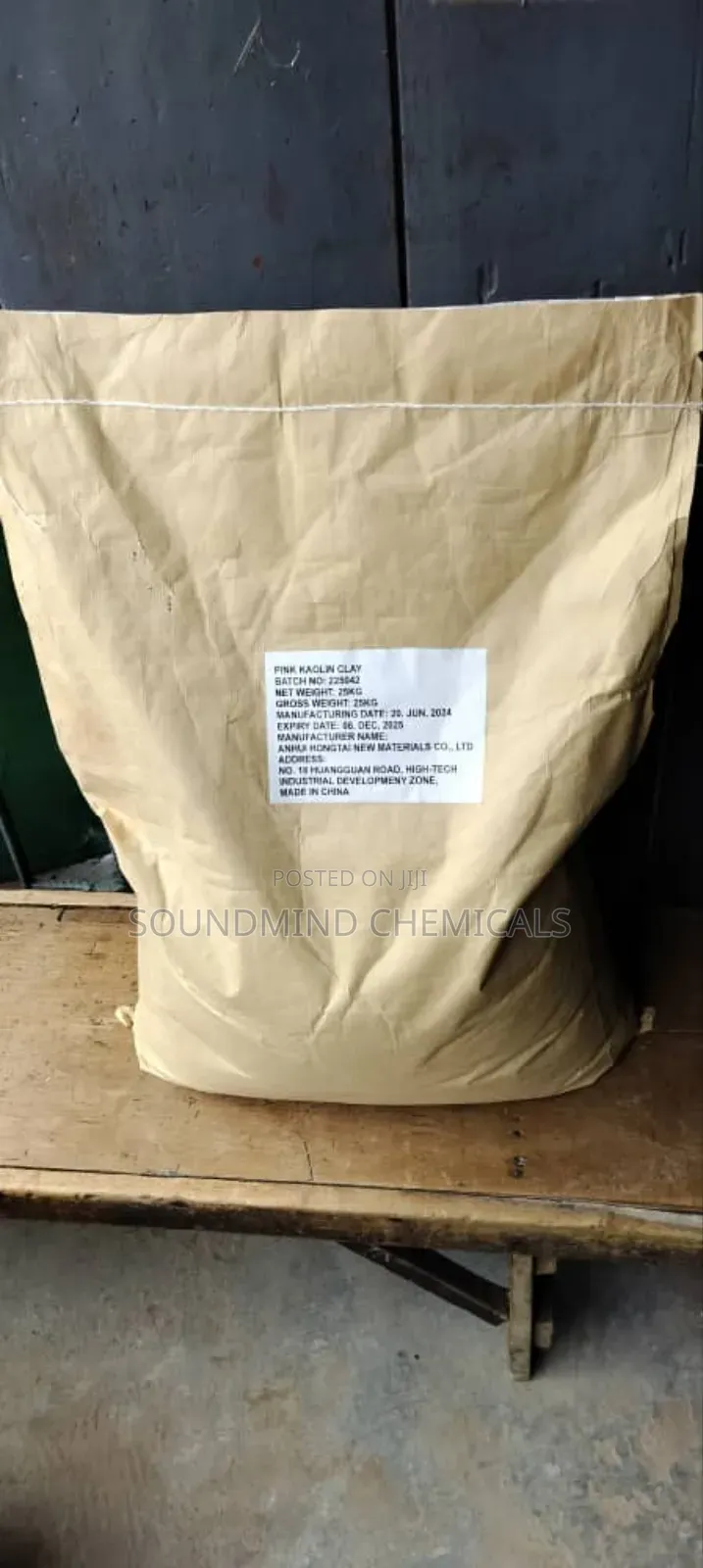 Pink Kaolin Clay (1bag)