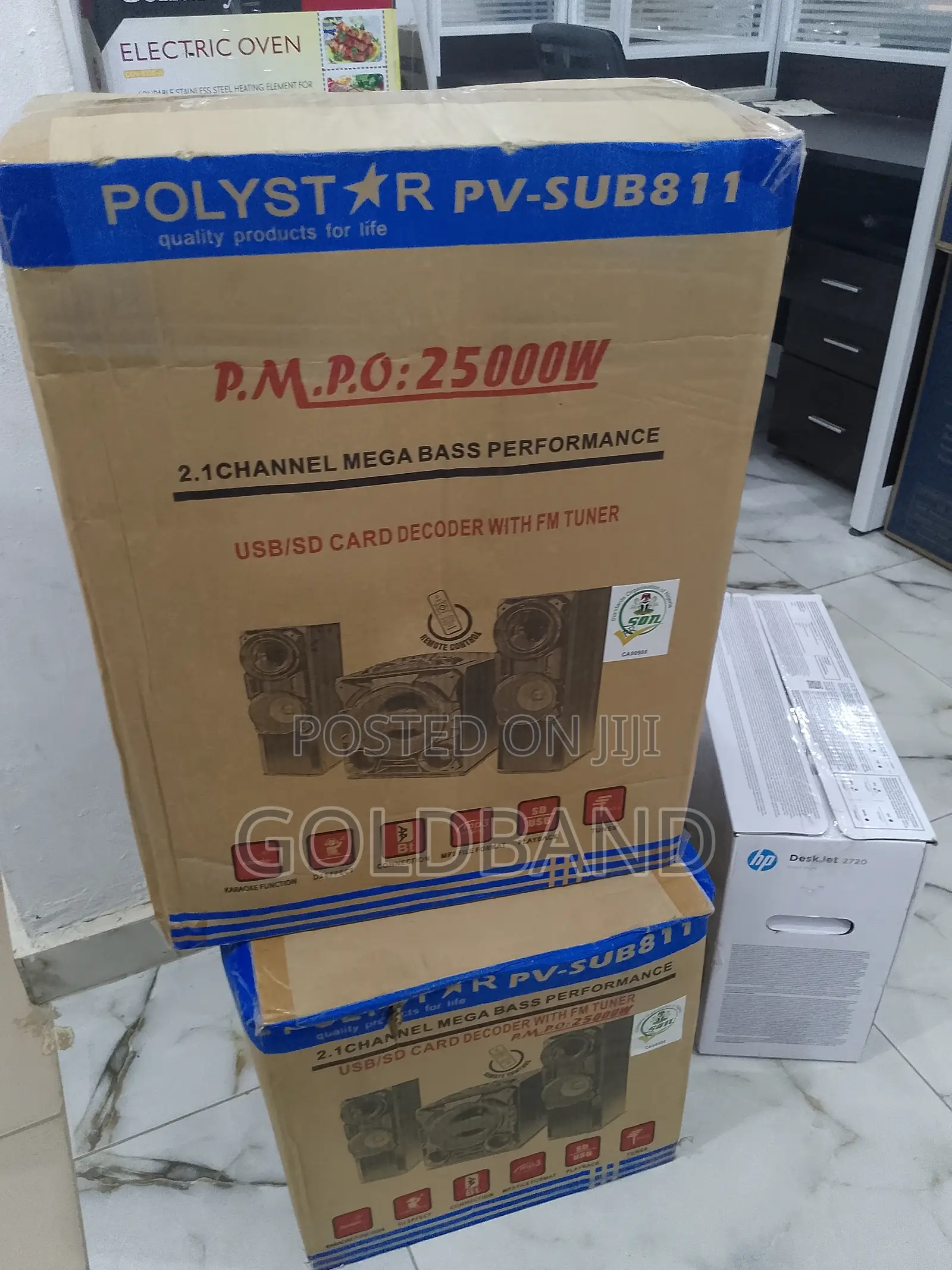 Polystar 2.1ch Mega Bass Performance Mini Wifi (PV-SUB811)