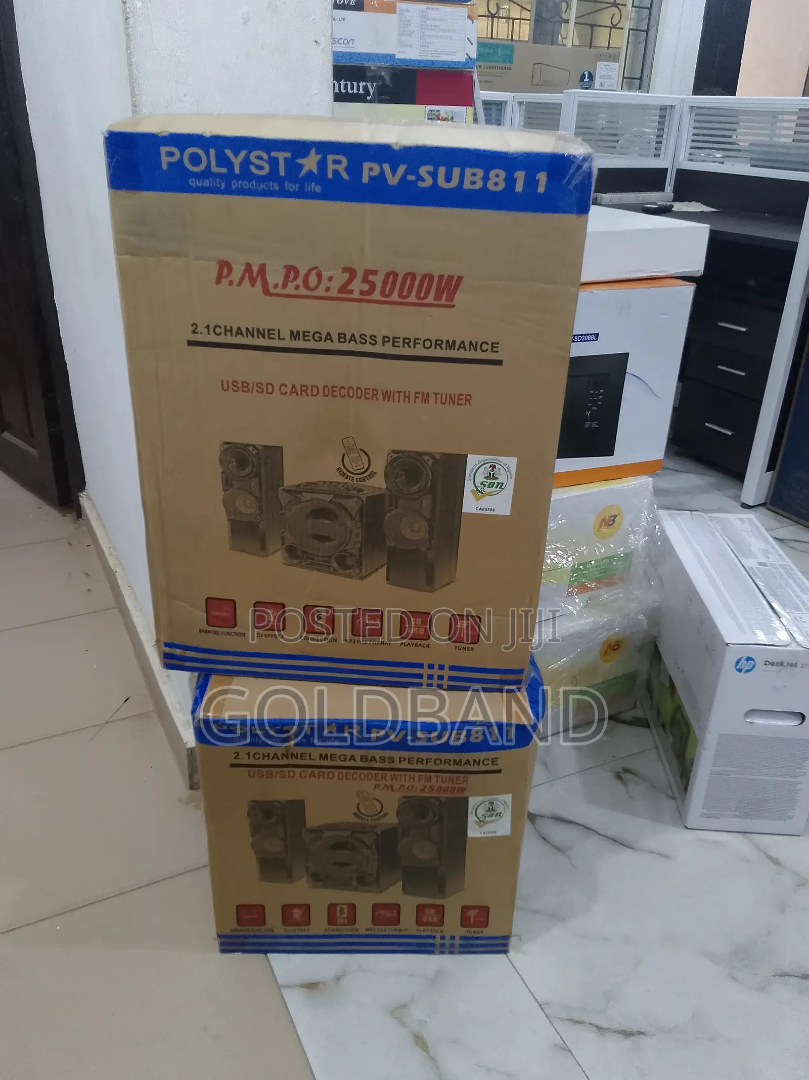 Polystar 2.1ch Perfect Audio Home Theater System (PV-SUB811)