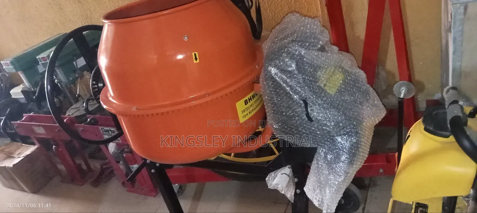140liters Concrete Mixer Electric Powered