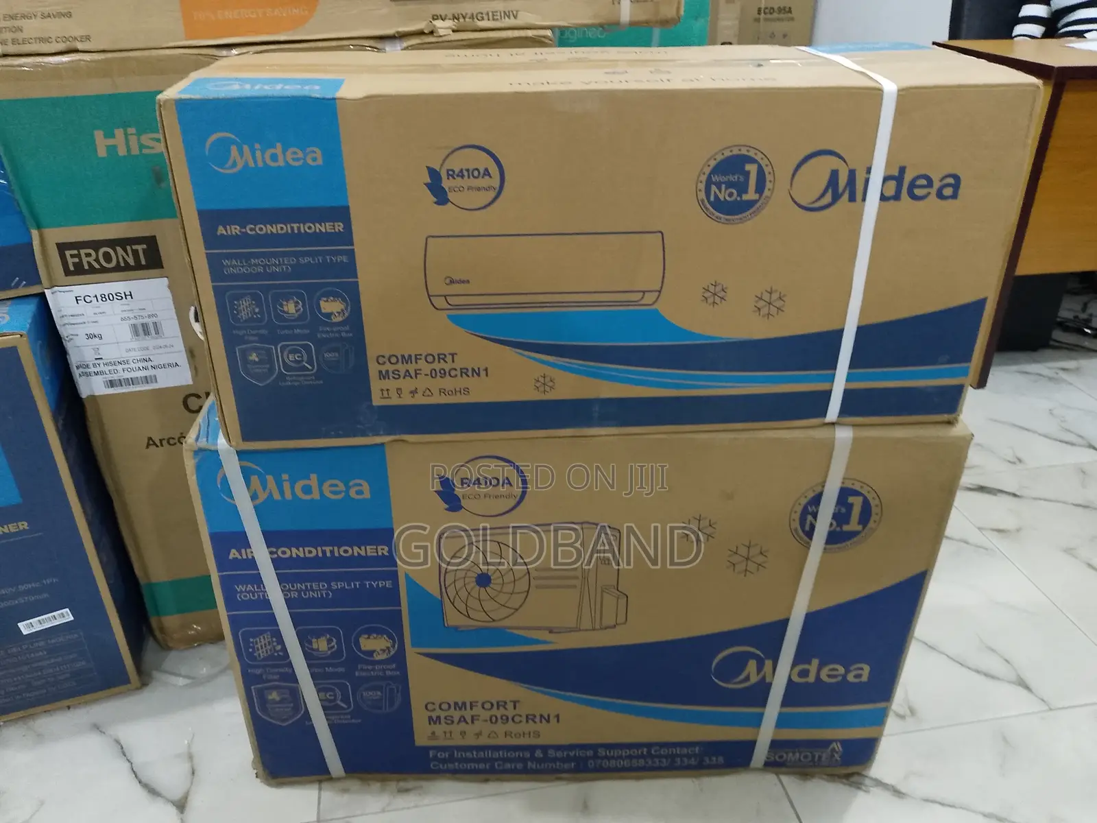 Midea 1hp Dual Wall Cool Converse Non-Inverter AC