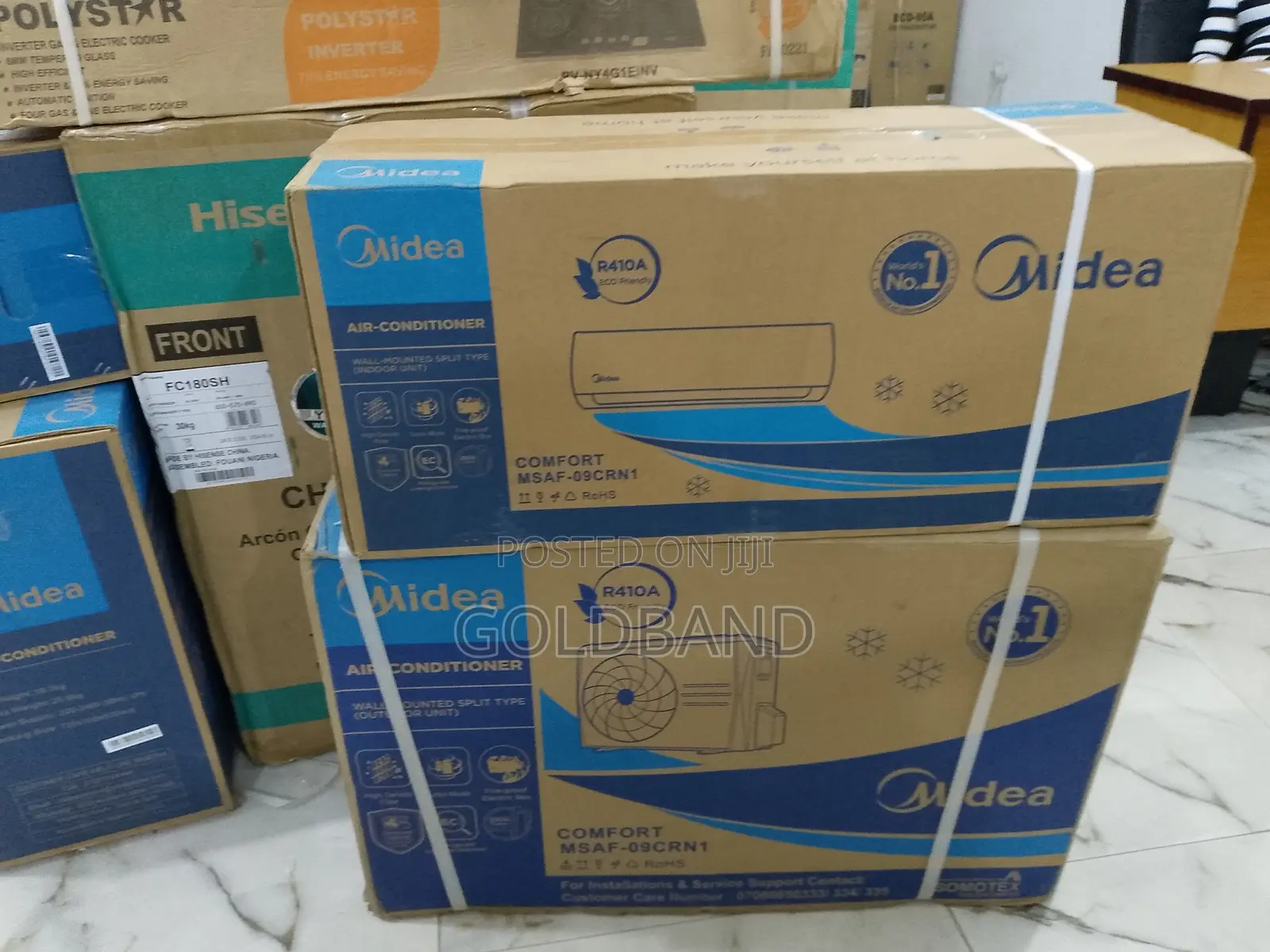 Midea 1hp Dual Wall Cool Saver Non-Inverter AC