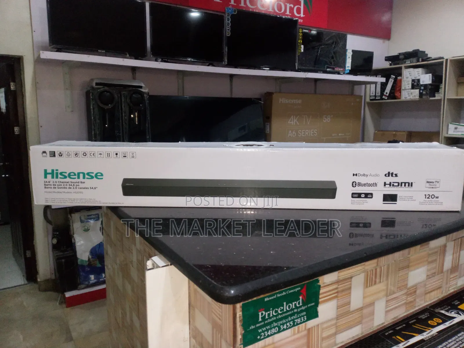 Hisense Hs205g Soundbar 120w