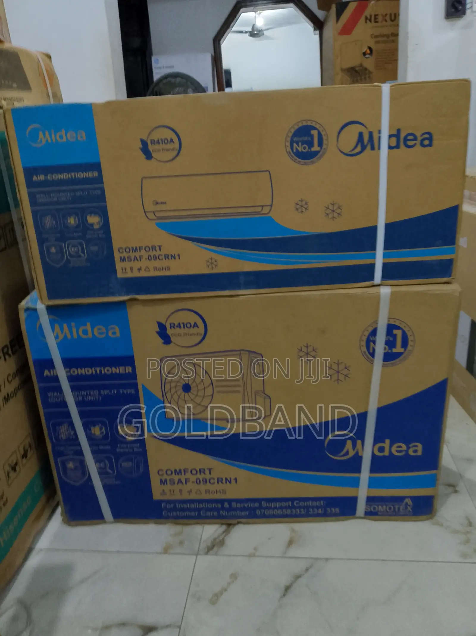 Midea 1hp Wall Mounted (Cool Zone) Non-Inverter AC