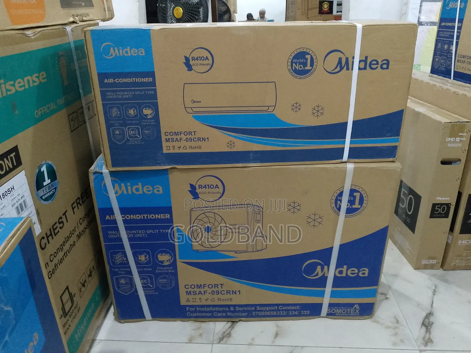 Midea 1hp Wall Mounted Non-Inverter Turbo-Charged AC