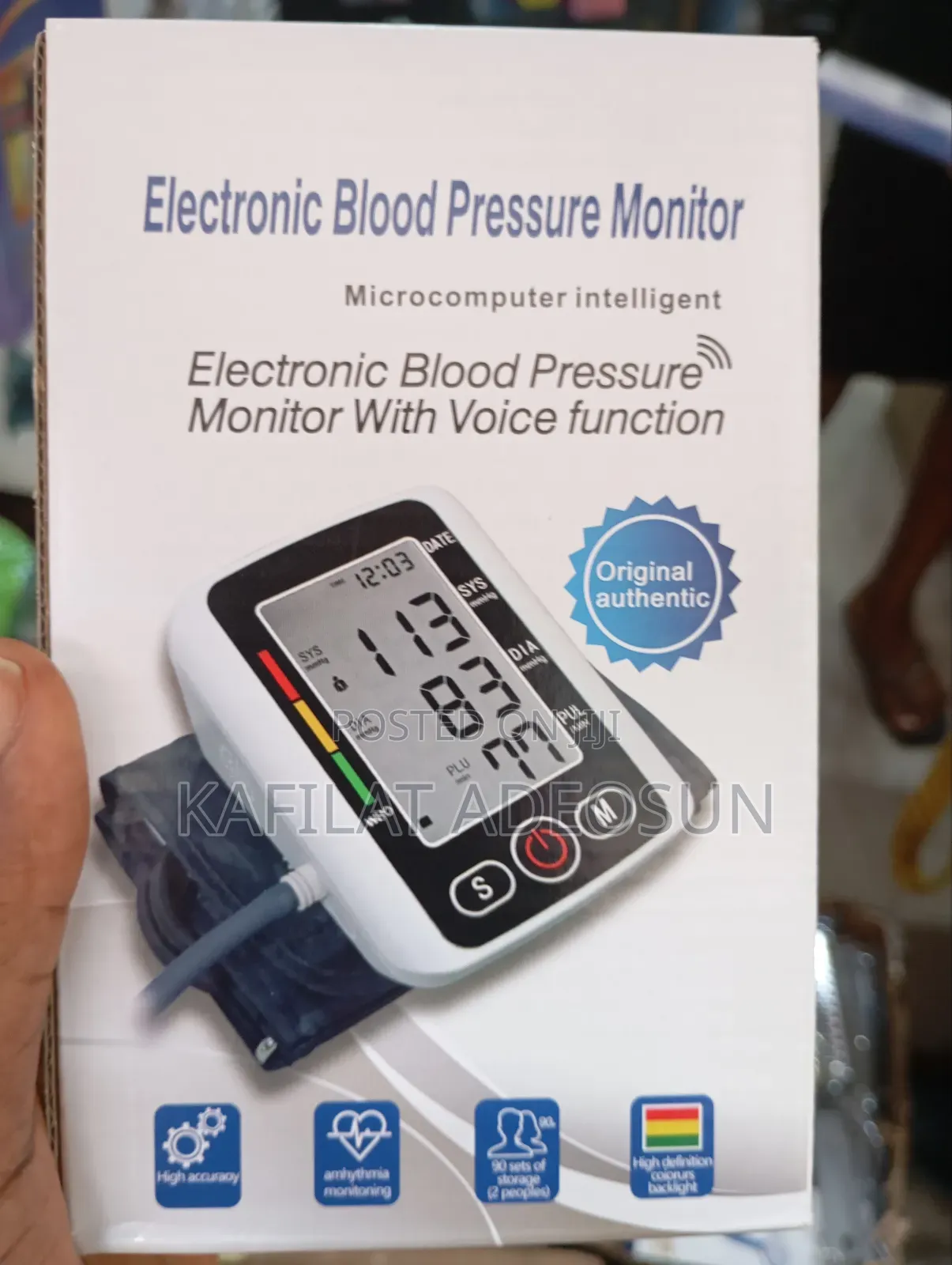 Electric Bp Monitor Min Of 10