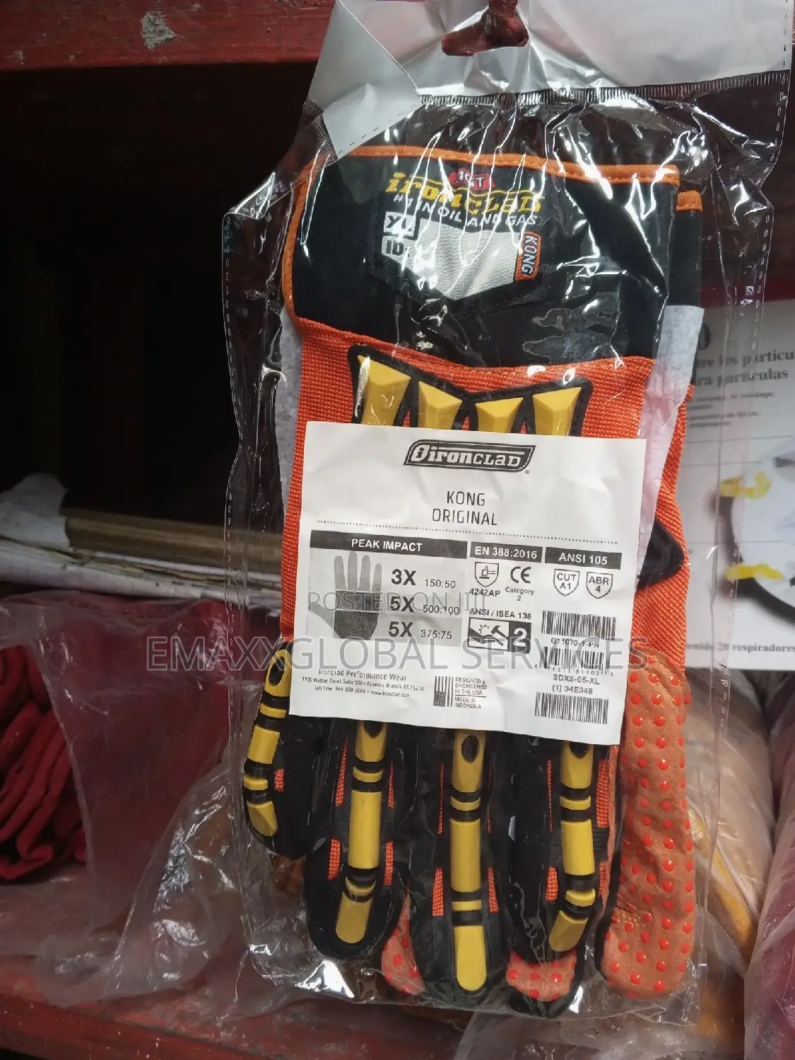Original Kong Chemical, Oil Anti Impact Original Hand Glove