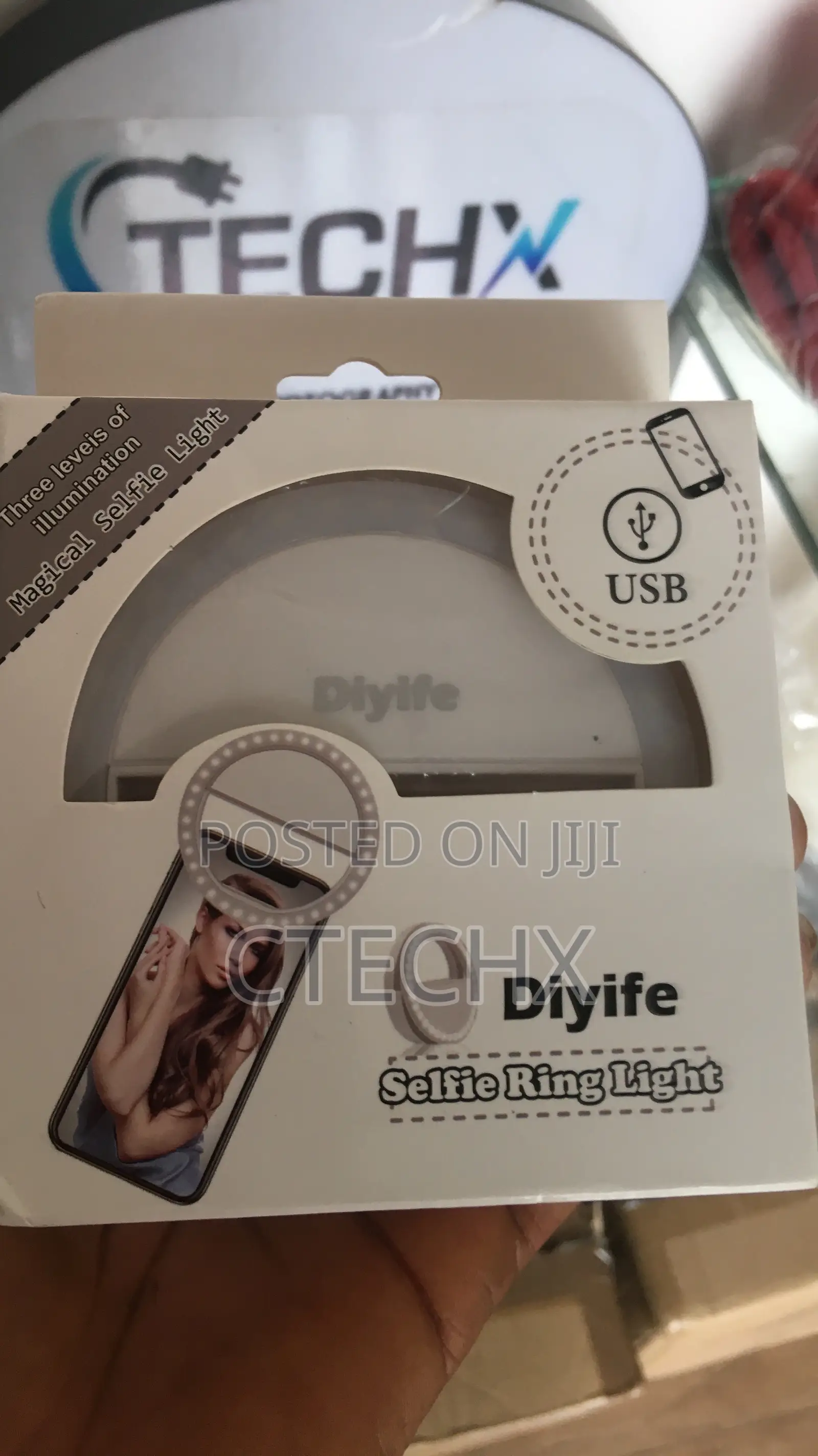 Diyife Selfie Light, Clip on Ring Light