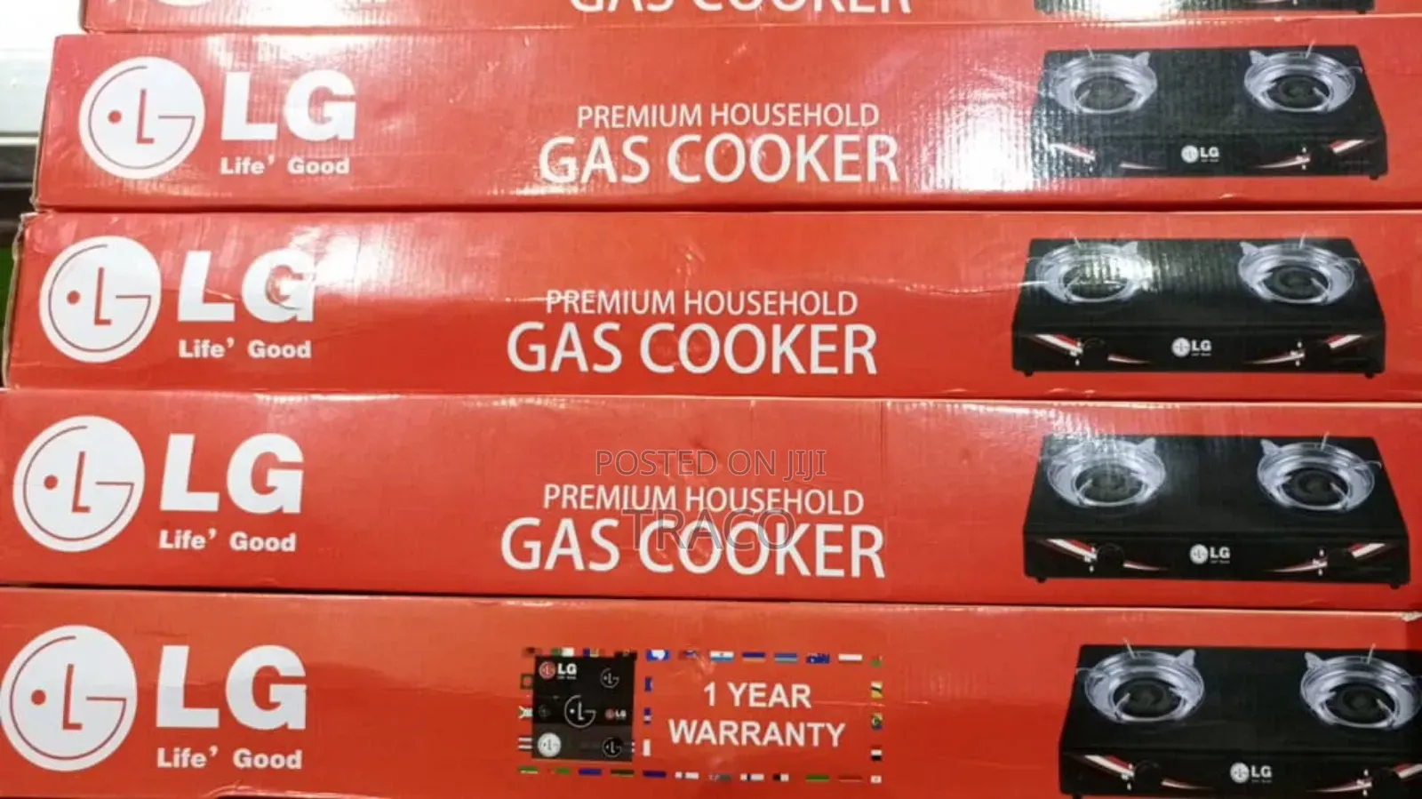 LG Table Top Gas Cooker - 2 Burner