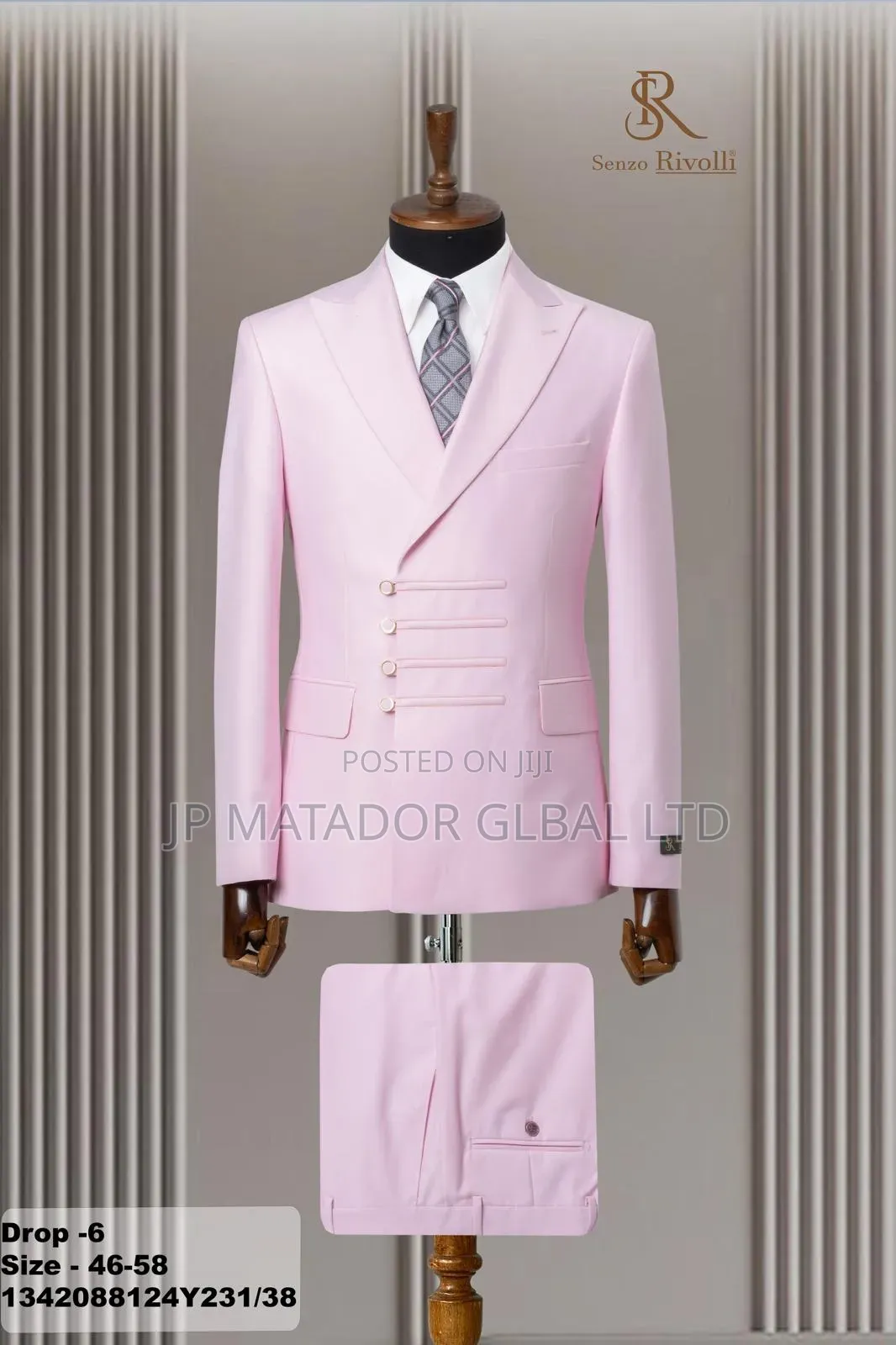 New Arrival! Exclusive Turkish Senzo Rivolli Suit
