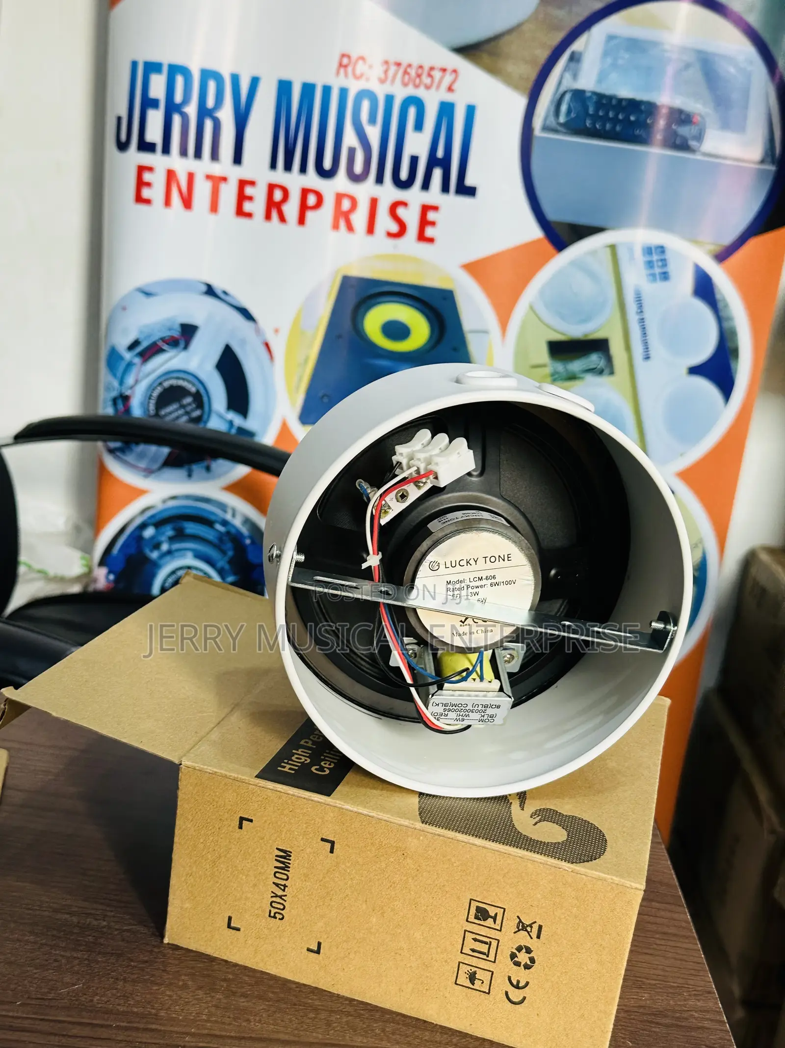 Lucky Tone Surface Speakers for Decking