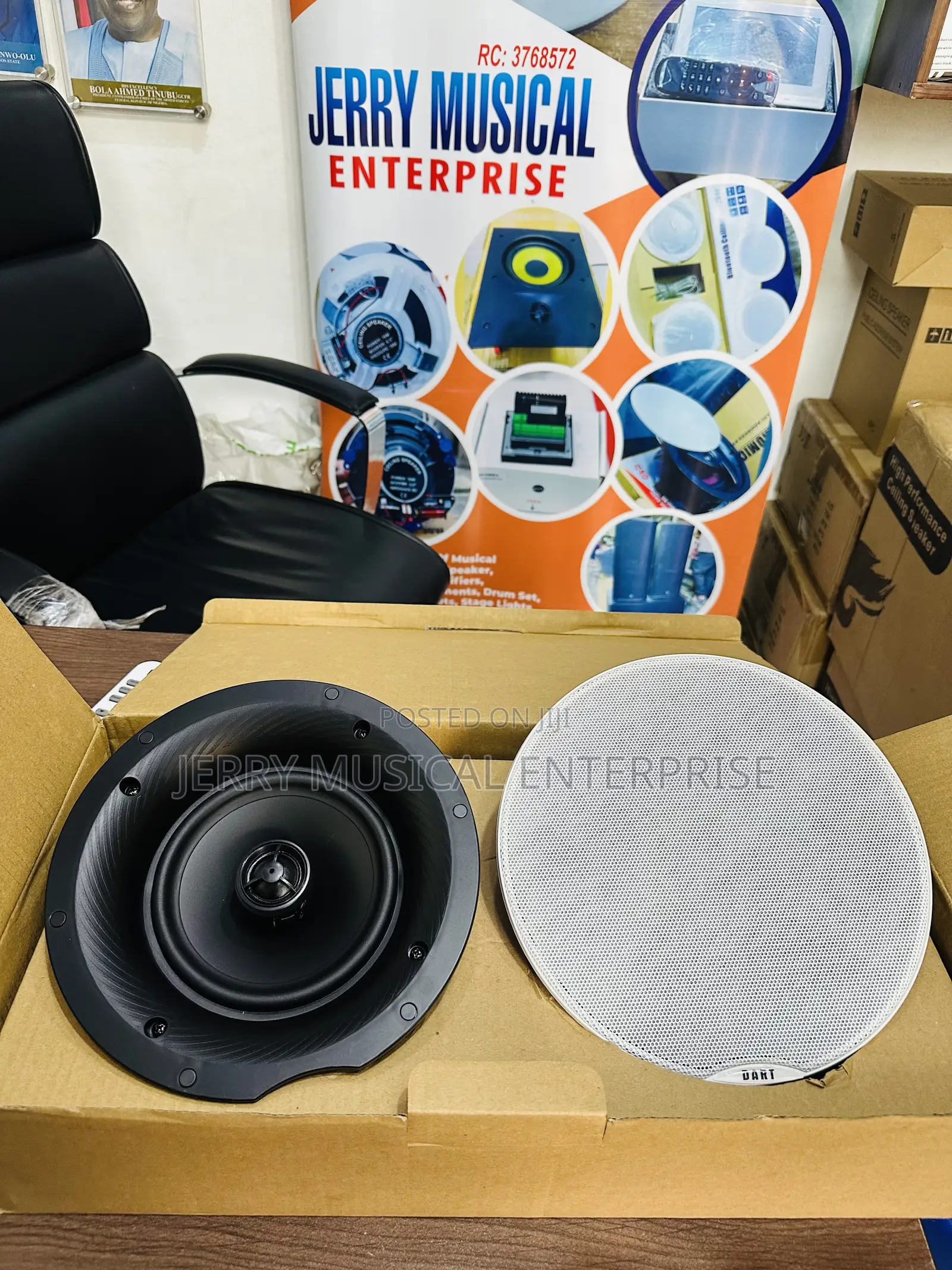 Frameless 2in1 Bluetooth Ceiling Speakers