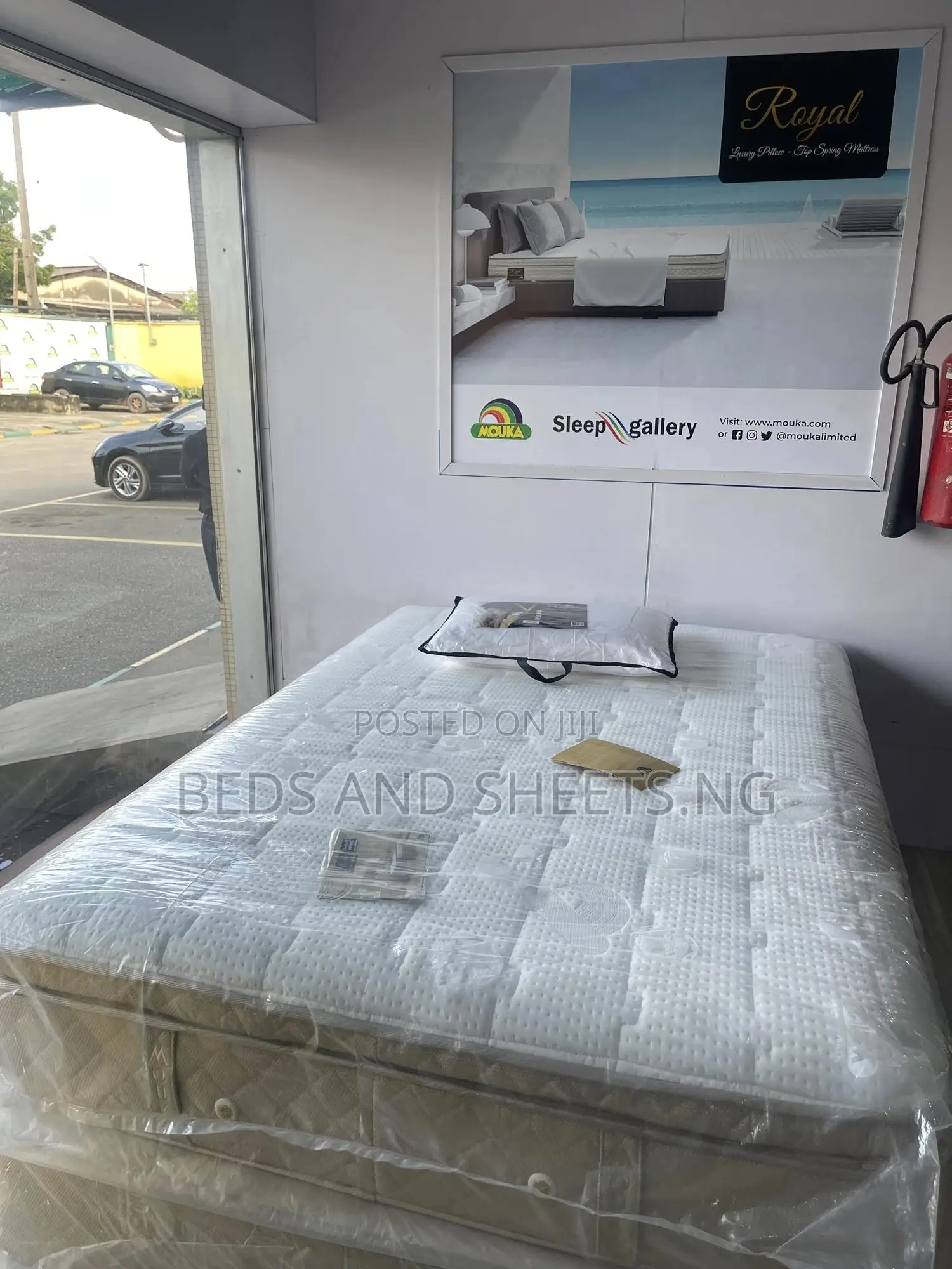 Original Mouka Luxury Royal Pillow Top 6by4.5by12 With 5 Yrs Warranty