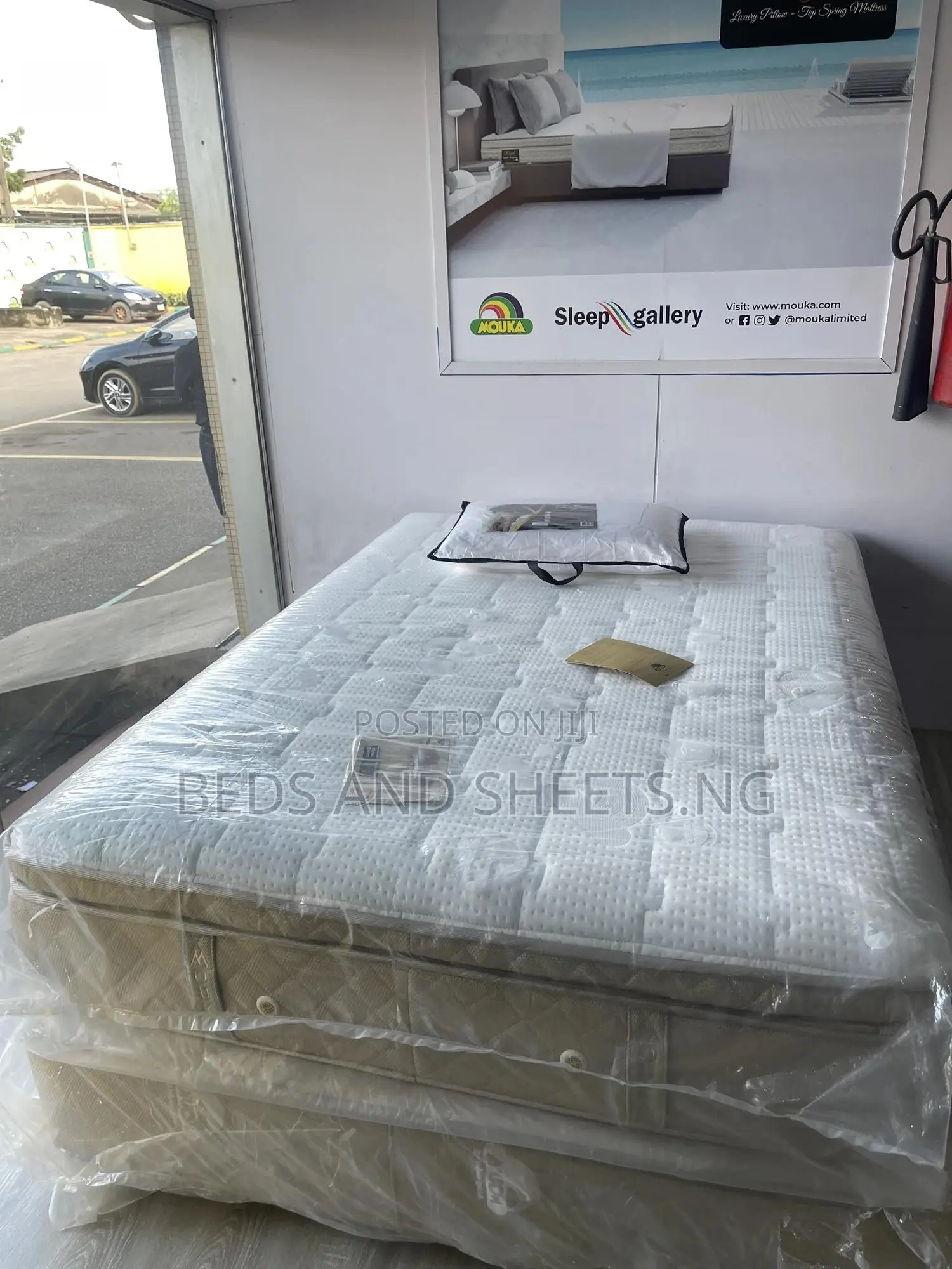 Original Mouka Luxury Royal Pillow Top 6by4.5by12 With 5 Yrs Warranty