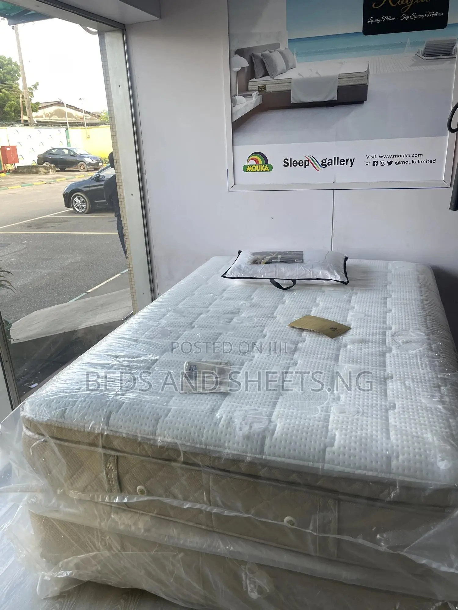 Original Mouka Luxury Royal Pillow Top 6by4.5by12 With 5 Yrs Warranty