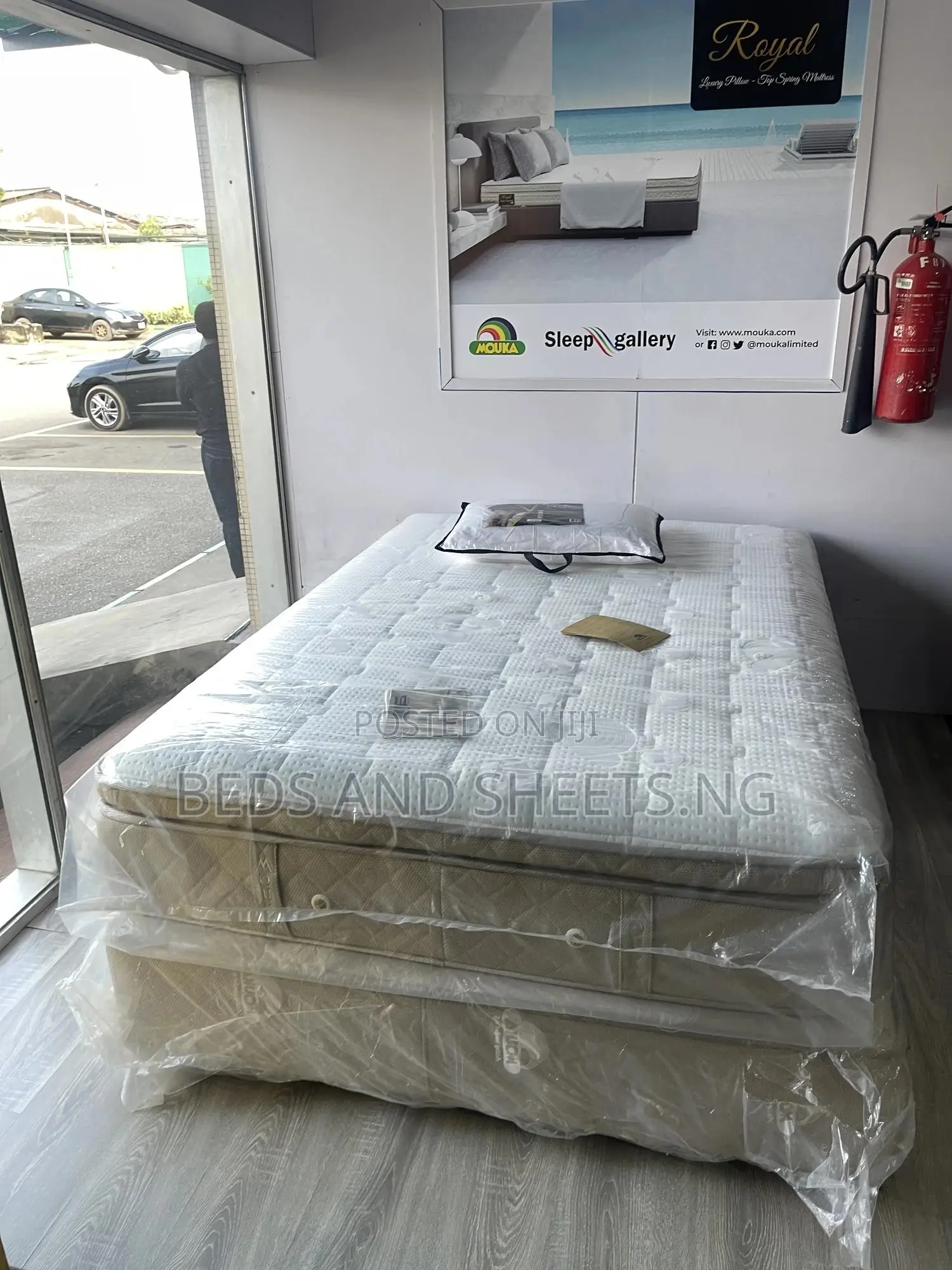 Original Mouka Luxury Royal Pillow Top 6by4.5by12 With 5 Yrs Warranty