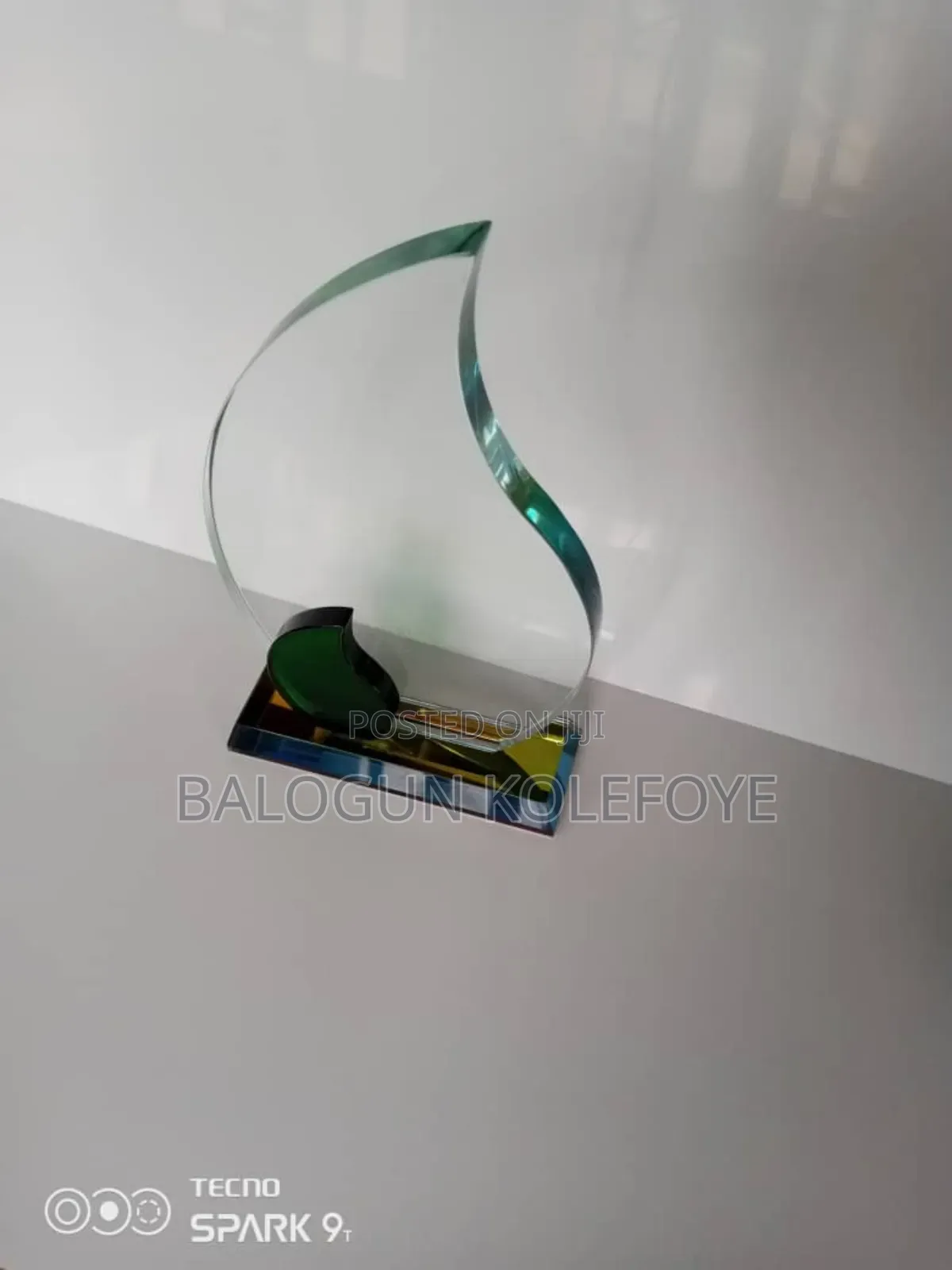 Acrylic Glass Award
