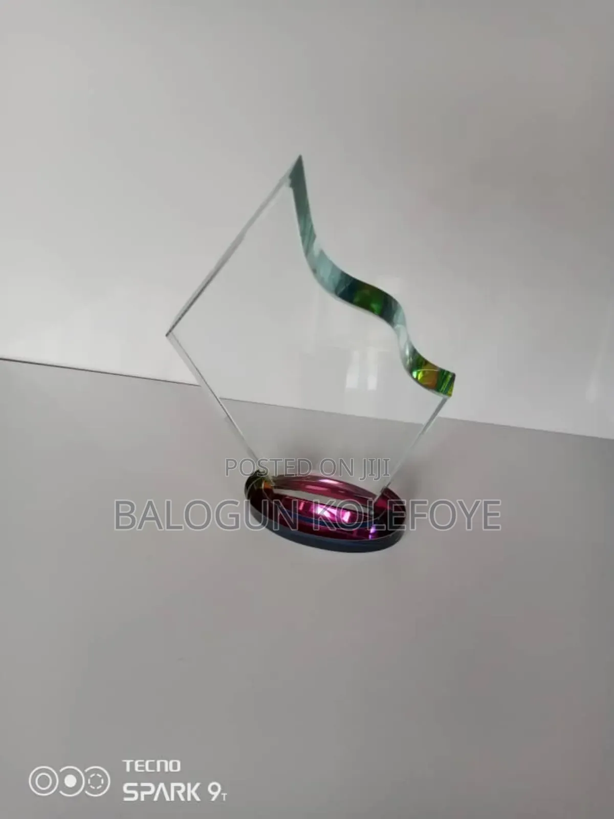 Acrylic Glass Award