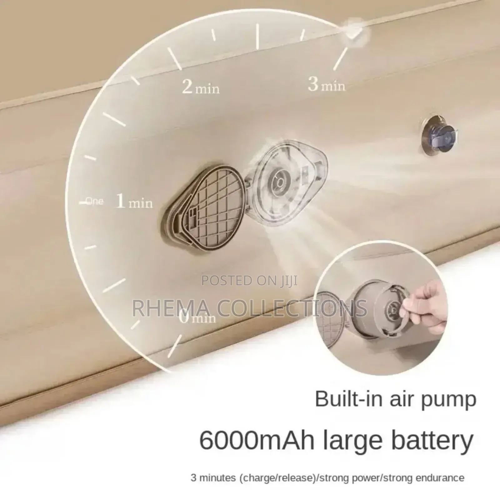 Automatic Self-Inflatable Mattress/Bed + Repair Kit
