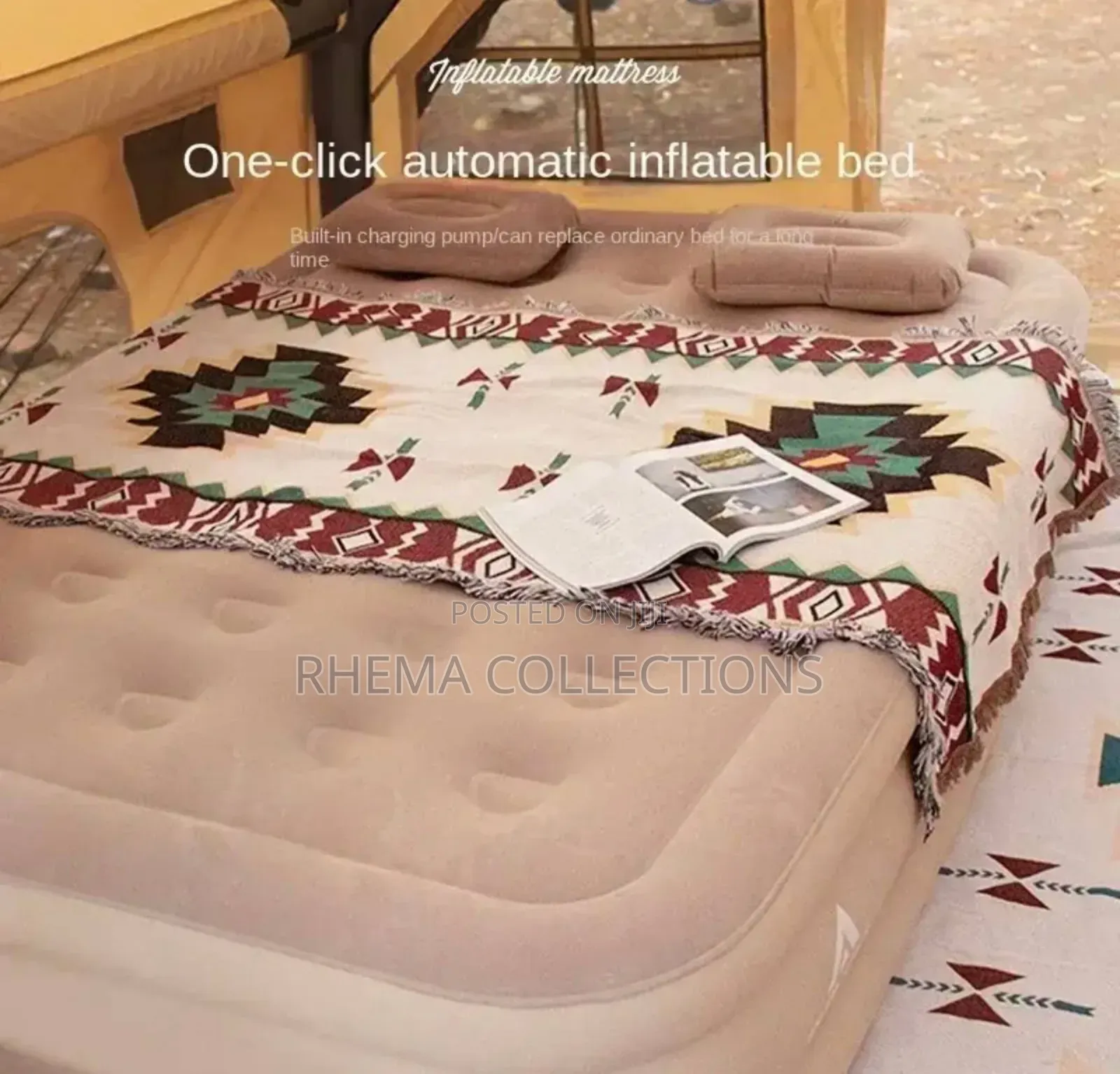 Automatic Self-Inflatable Mattress/Bed + Repair Kit