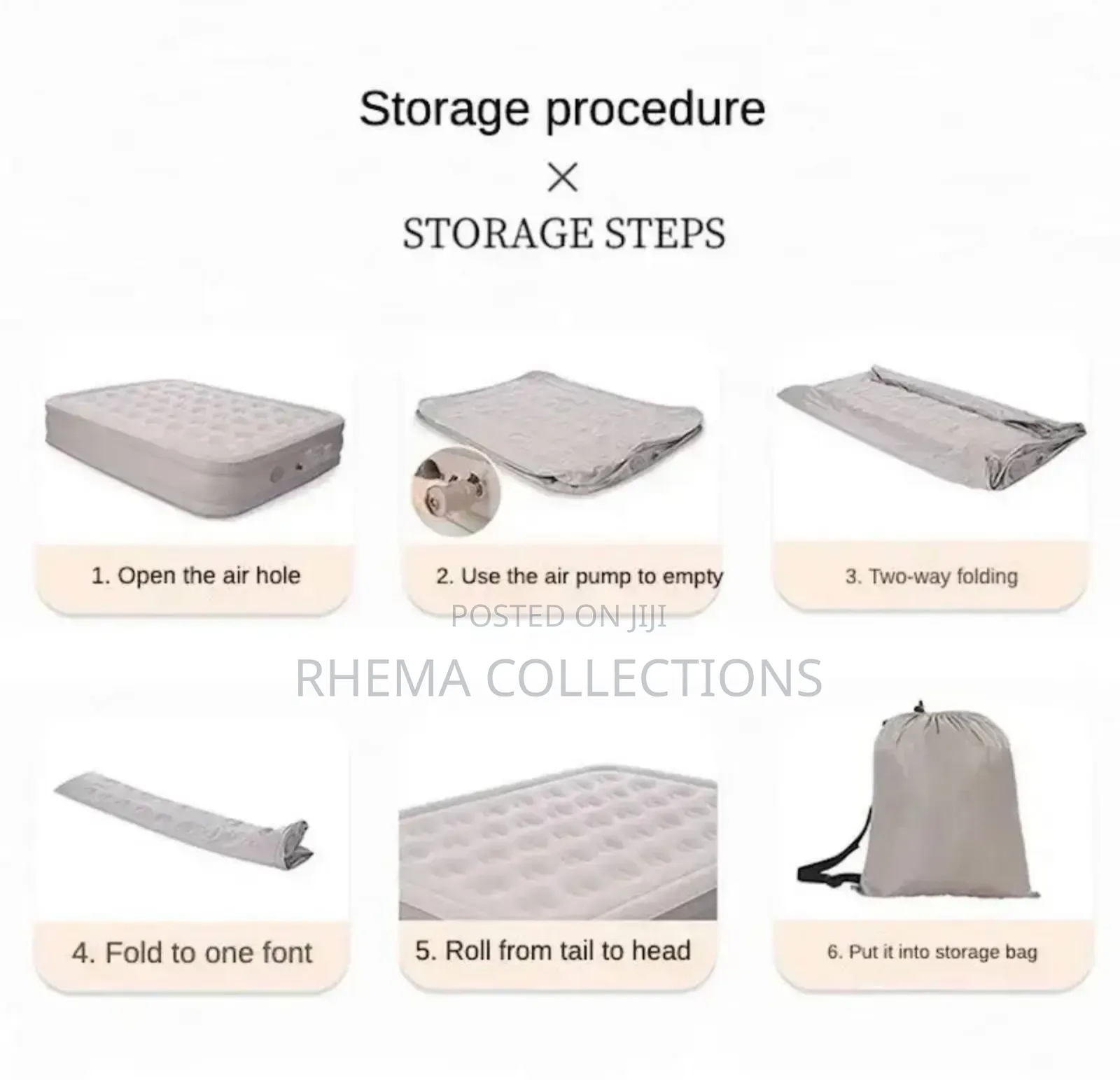 Automatic Self-Inflatable Mattress/Bed + Repair Kit