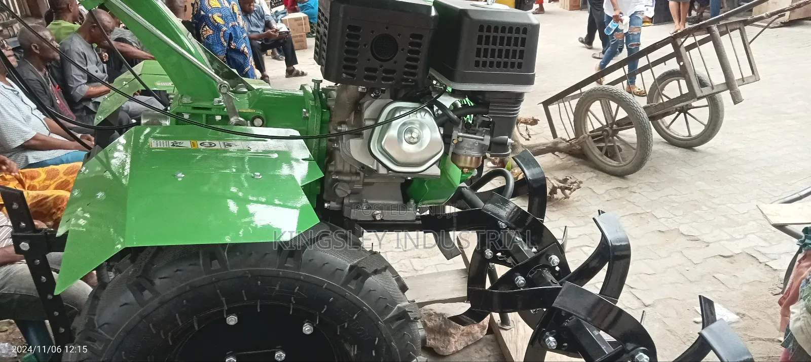 Petroleum Handle Power Tiller Machine