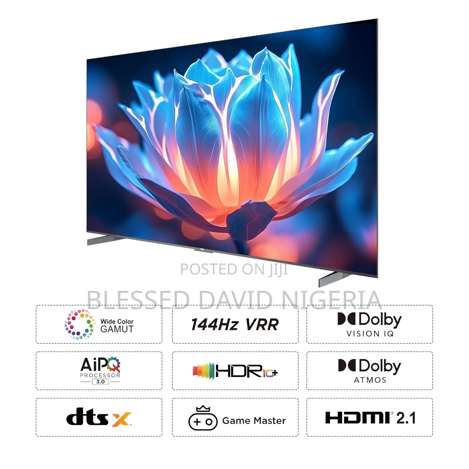 TCL 98 Inches Smart TV Ultra HD DLED Black - 98P745