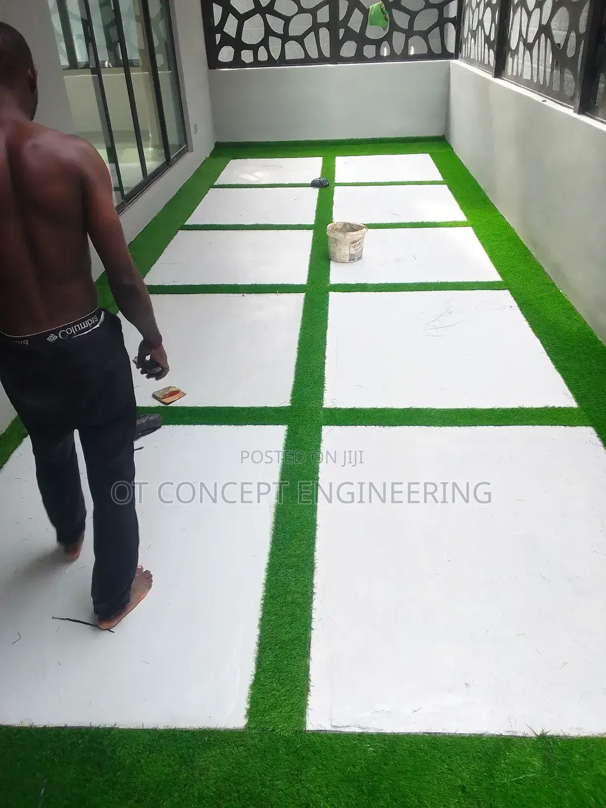 Floor Decoration and Astroturf Installation