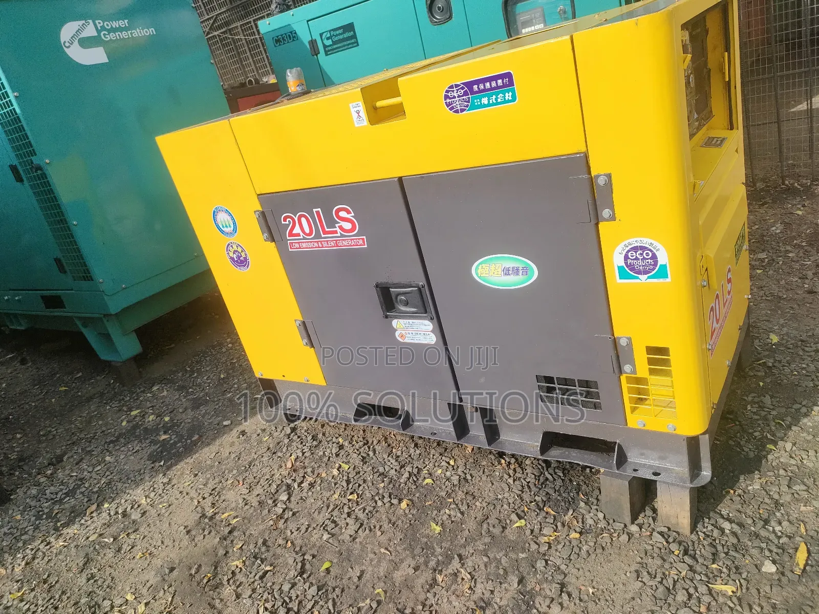 20KVA Denyo Sound Proof Japan Generator For Sale