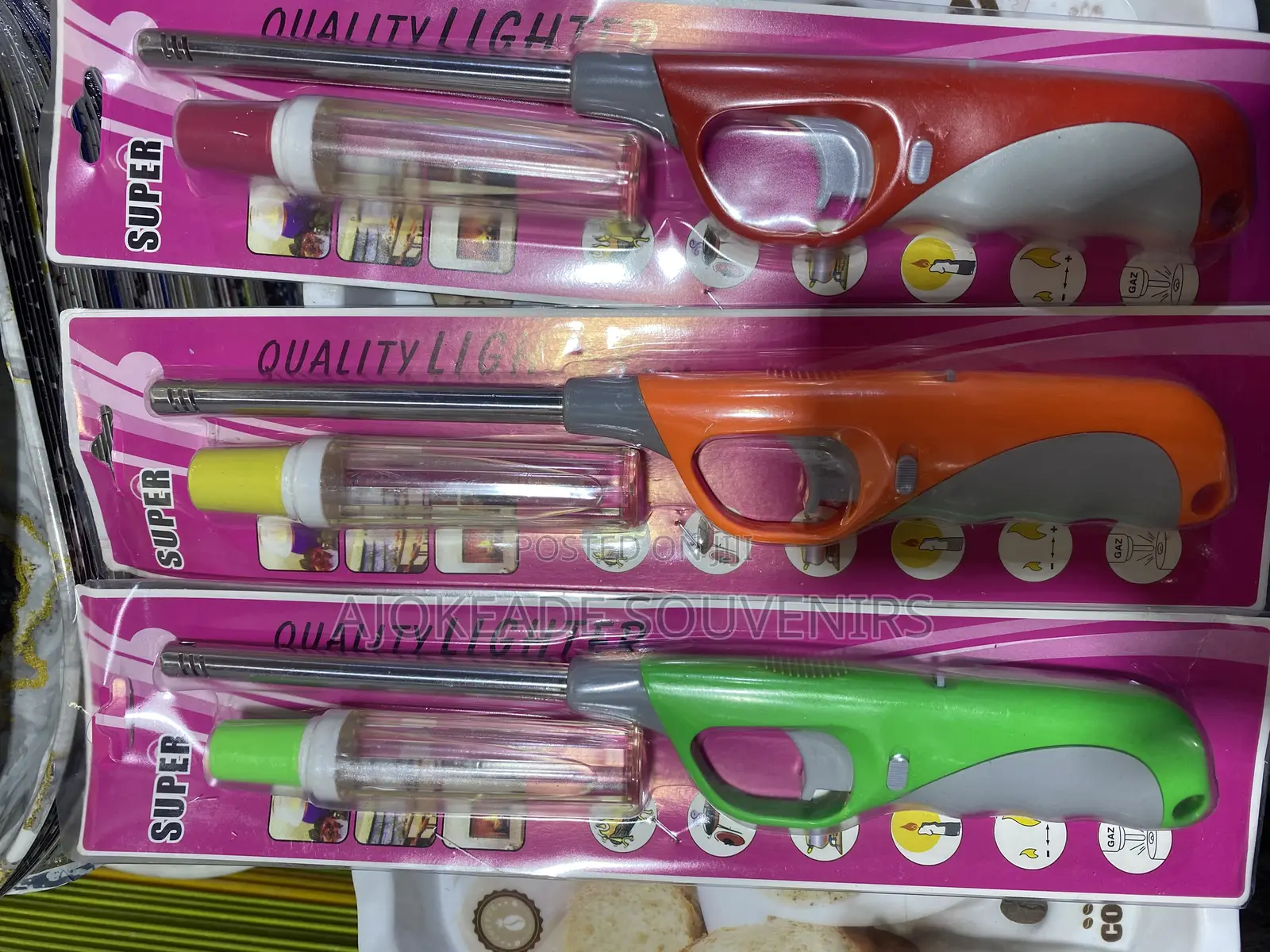 Gas Lighter For Gas Lightening