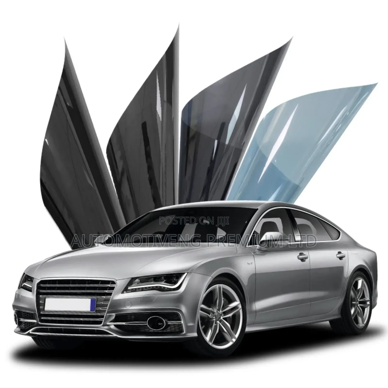 Vehicle Glass Fortified, Tinted Windscreen