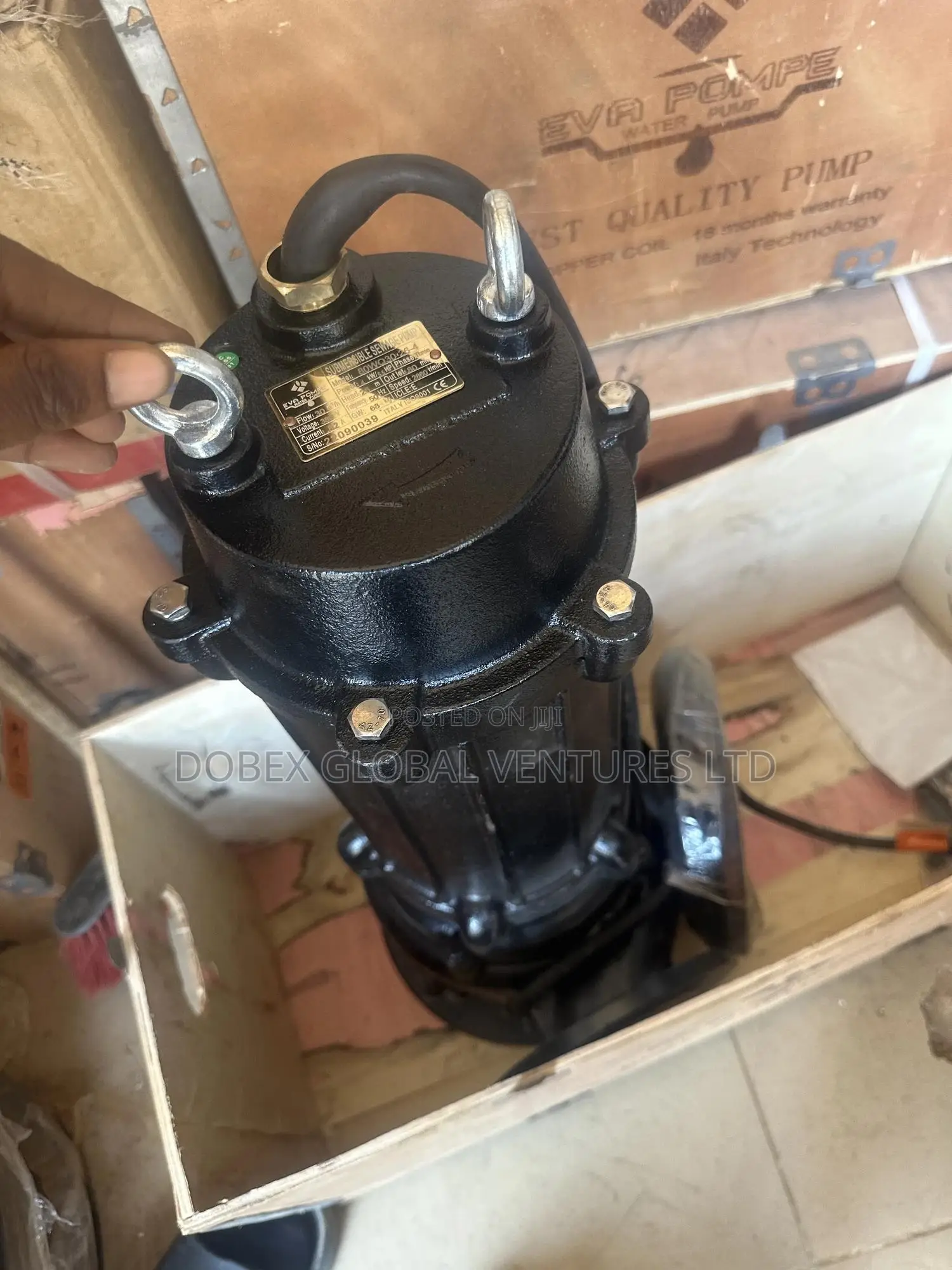 5.5hp Sewage Pump