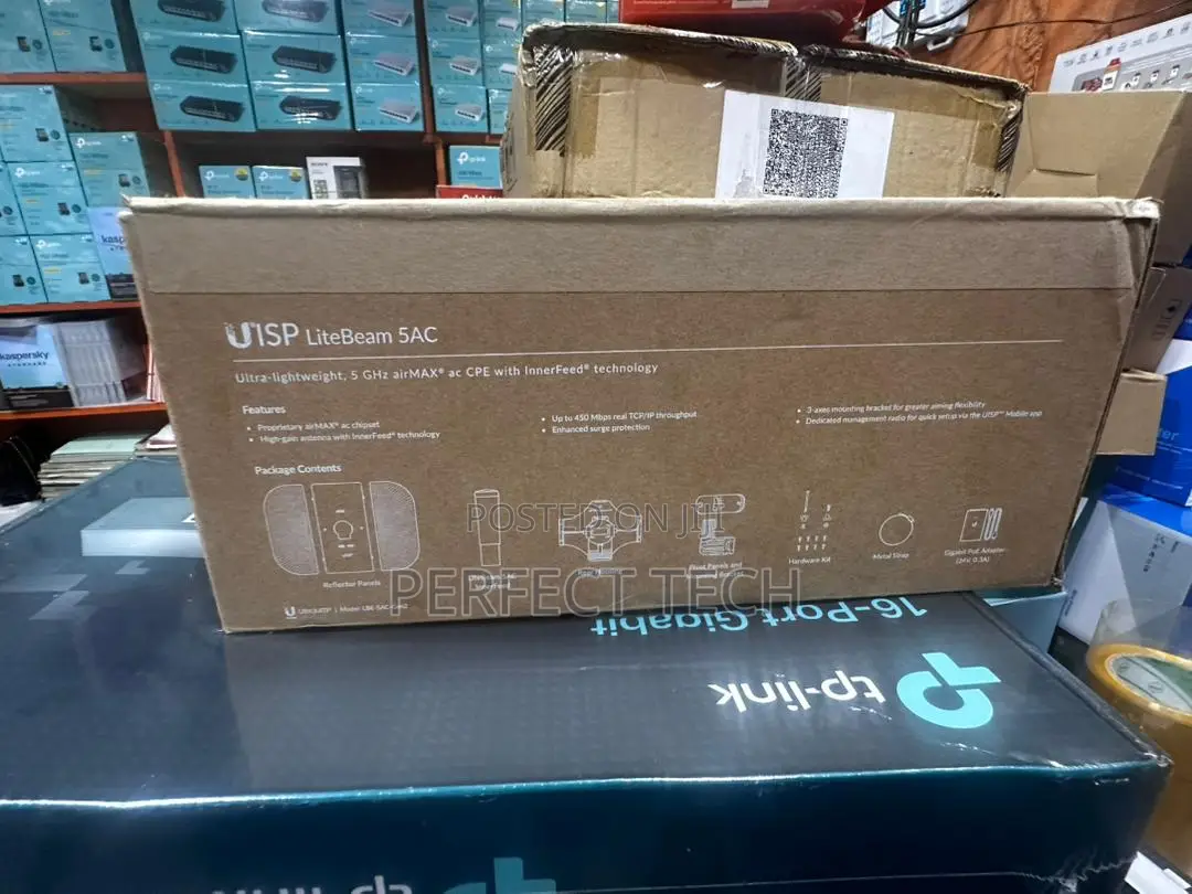 Ubiquiti Litebeam Wireless Bridge 100mb Lan, Gige, Airmax