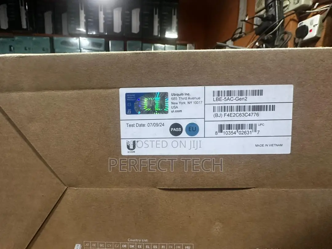 Ubiquiti Litebeam Wireless Bridge 100mb Lan, Gige, Airmax