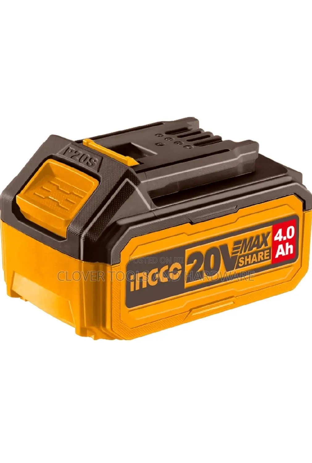 INGCO 4.0ah Lithium-Ion 20V Battery Pack,