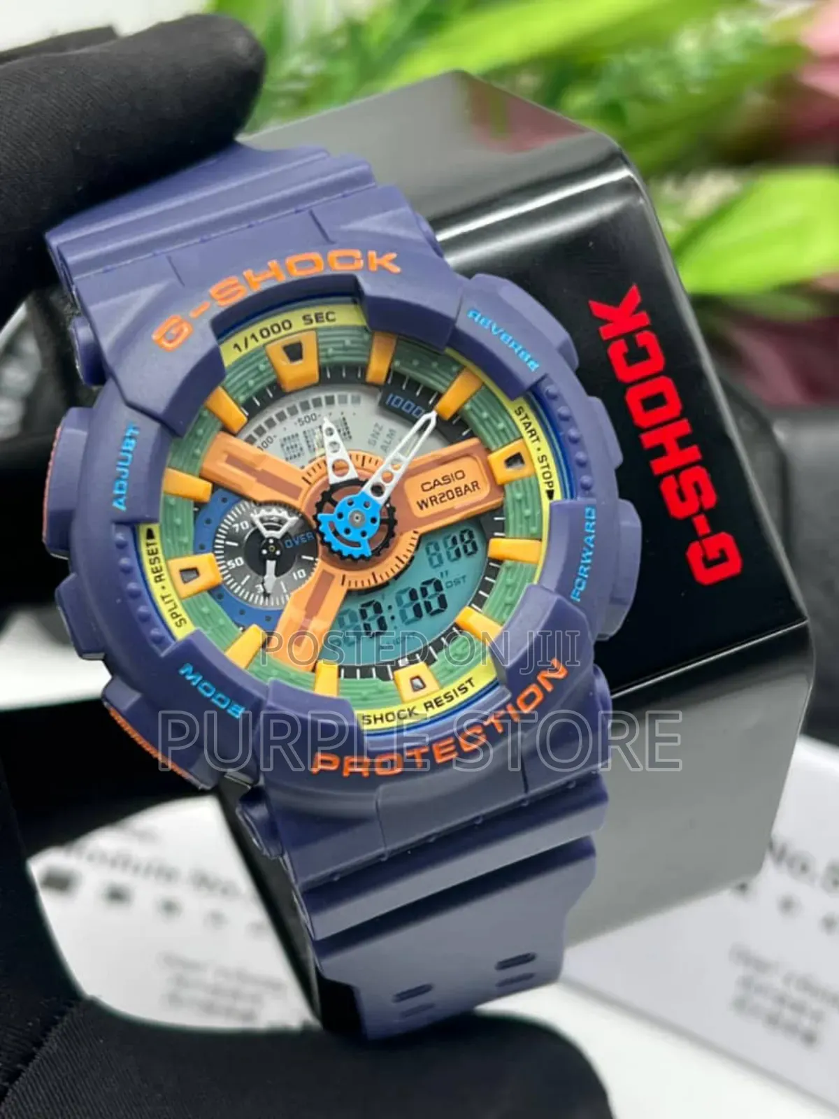 Casio Gshock Ga 110 Dual Time Wristwatch