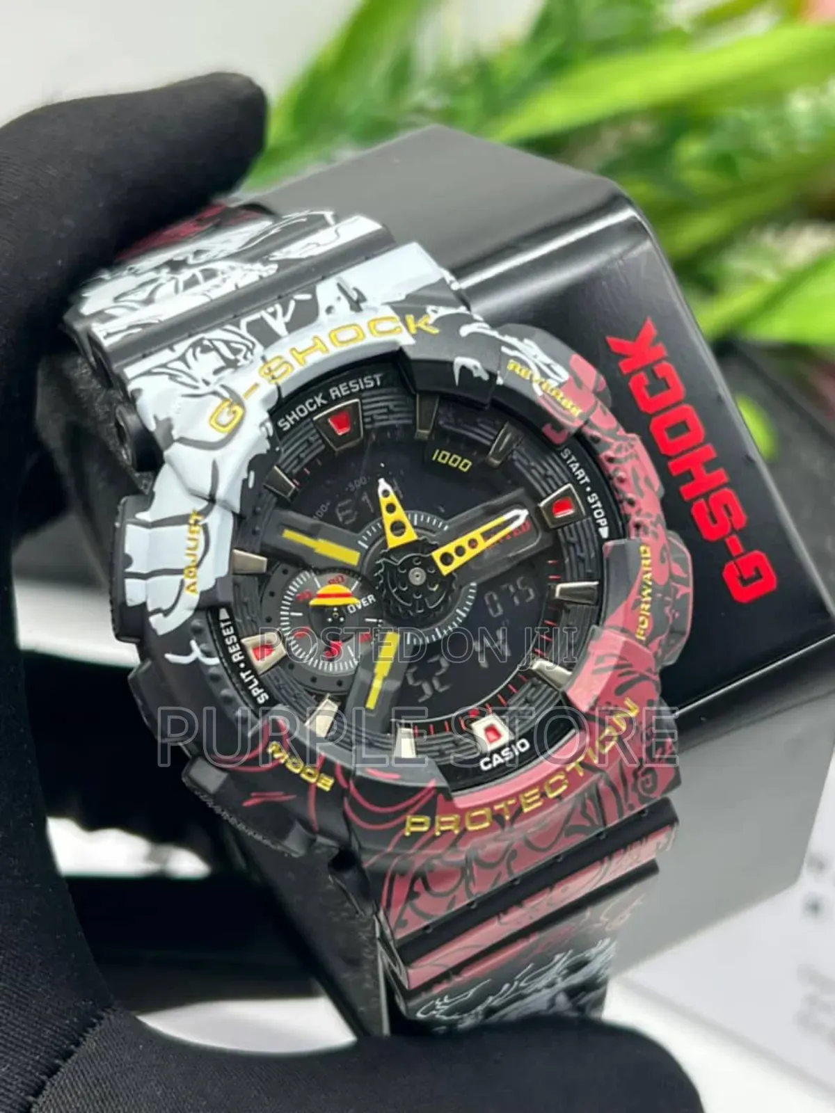 Casio Gshock Ga 110 Dual Time Wristwatch