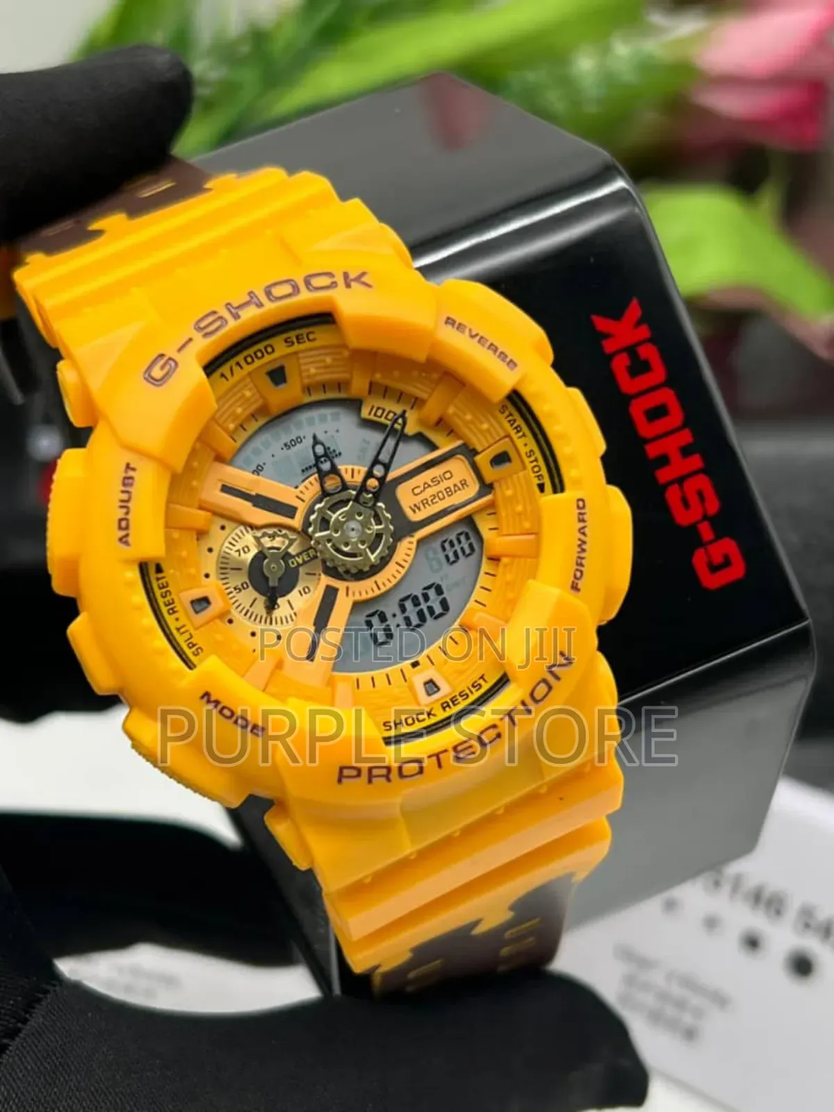 Casio Gshock Ga 110 Dual Time Wristwatch